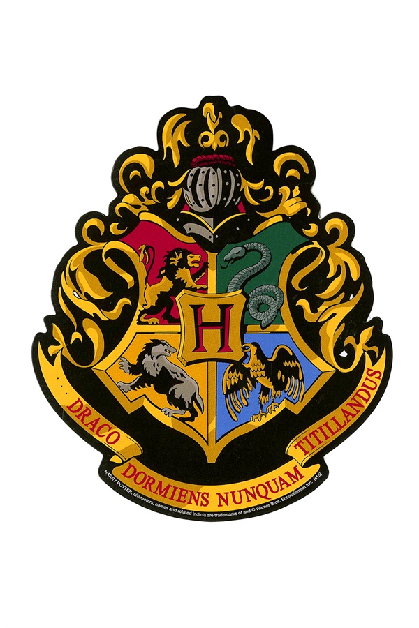 carta da parati logo hogwarts,cresta,emblema,simbolo,distintivo,illustrazione