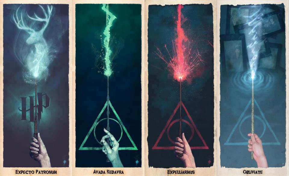 Harry Potter Spells Wallpaper WallpaperUse