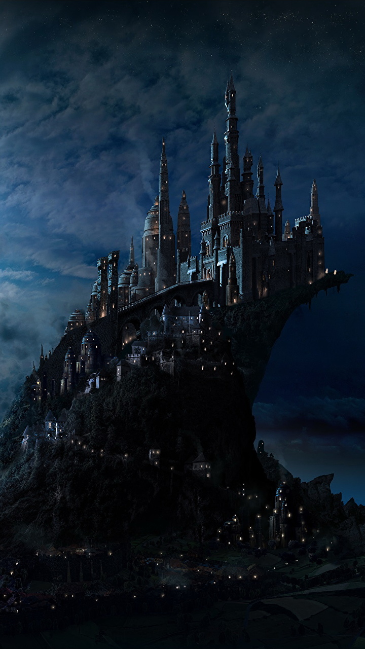 hogwarts wallpaper hd,sky,ship,vehicle,watercraft,ghost ship