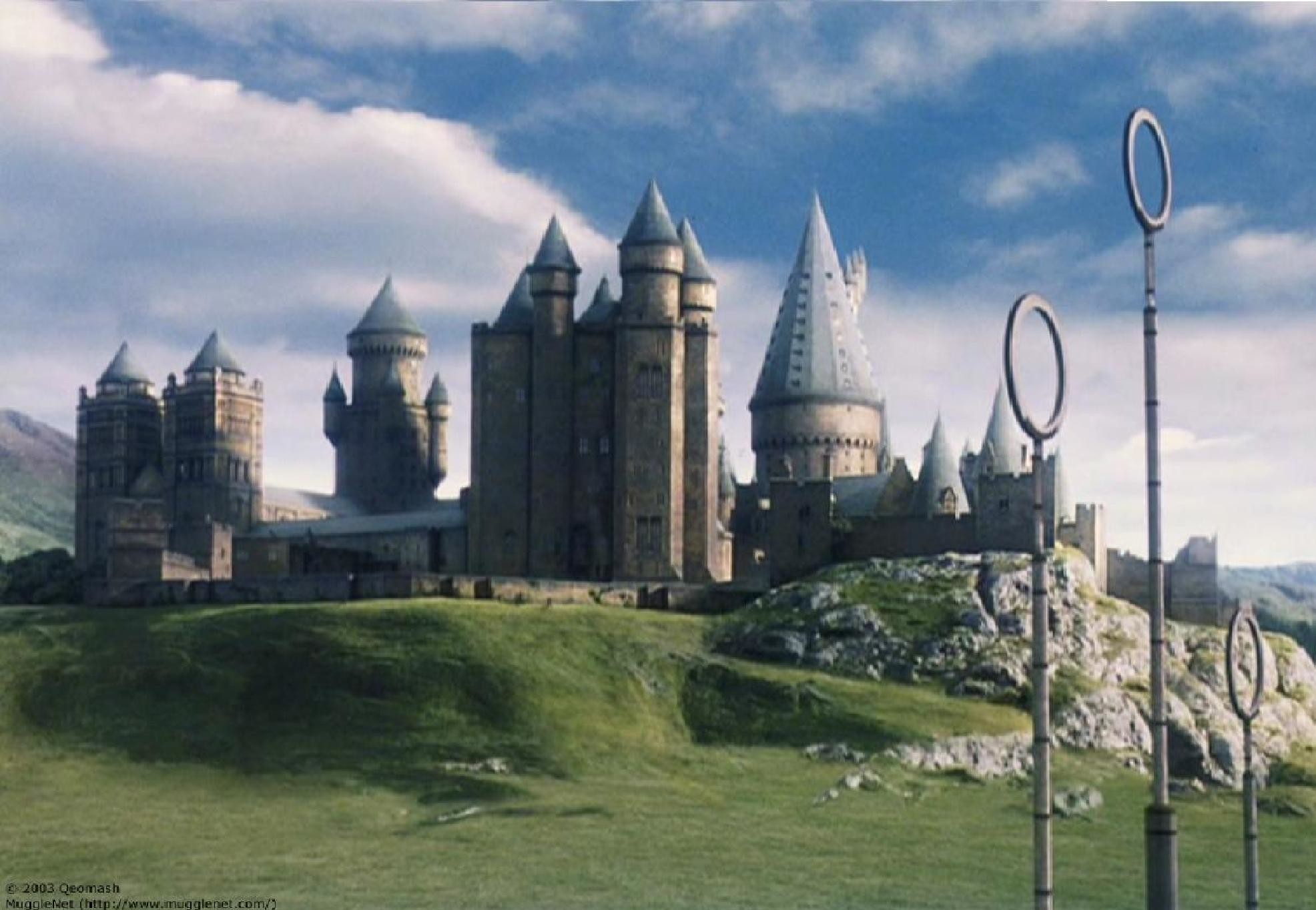 harry potter wallpaper hogwarts,landmark,castle,medieval architecture,château,sky