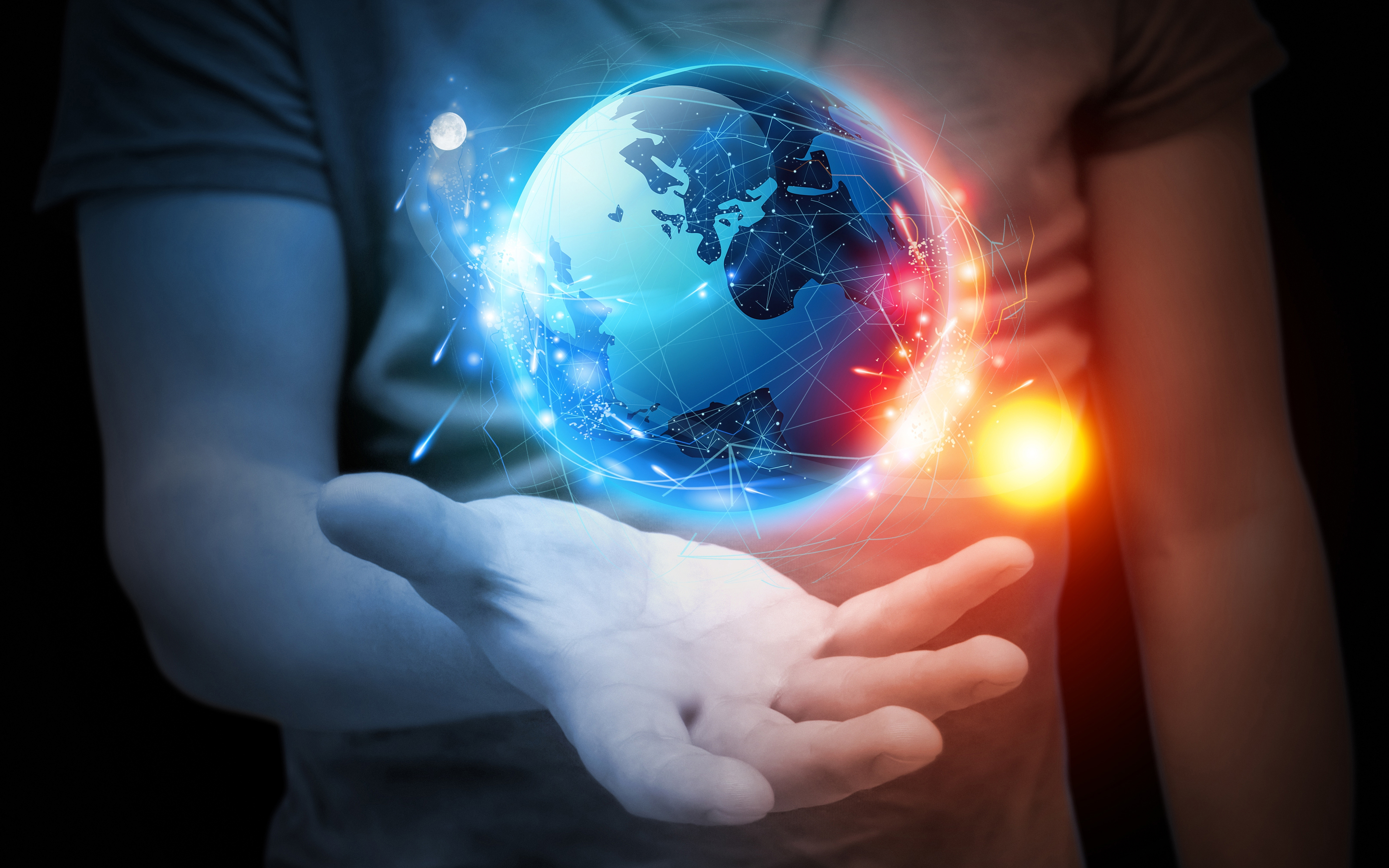 fondo de pantalla de innovación hd,globo,mano,tierra,mundo,humano