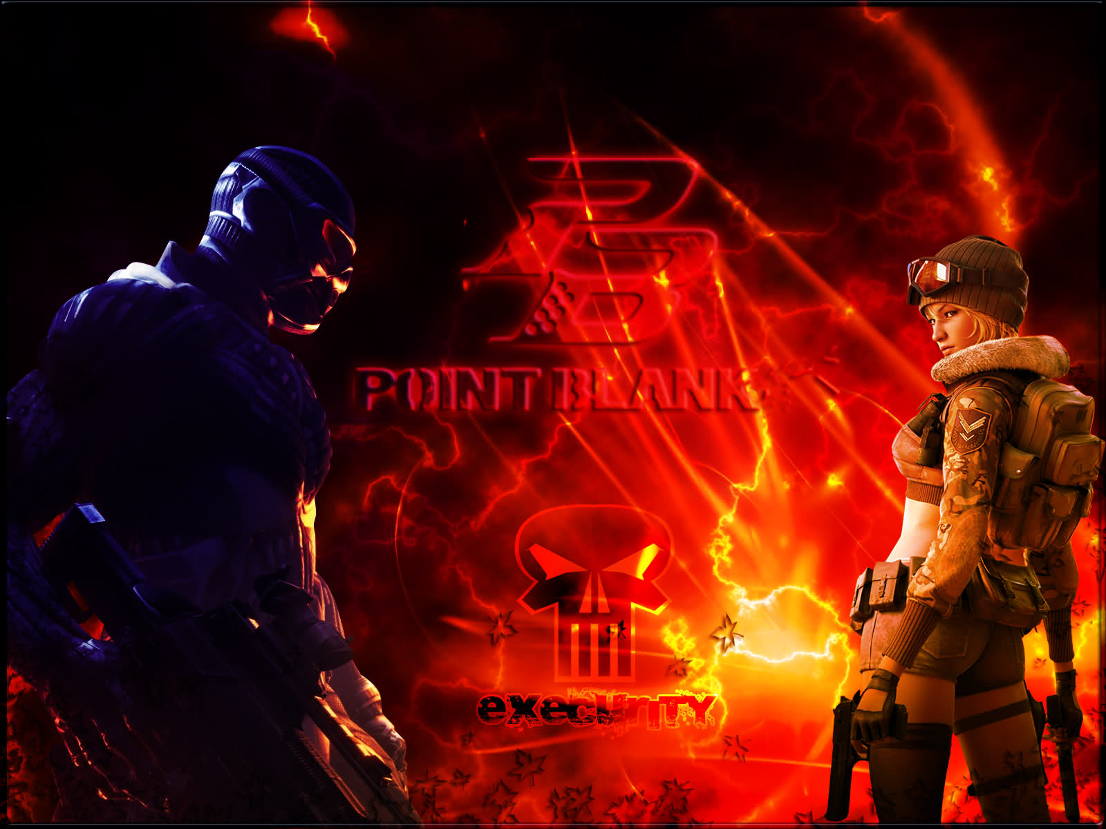 wallpaper point blank garena,event,fictional character,performance,darkness