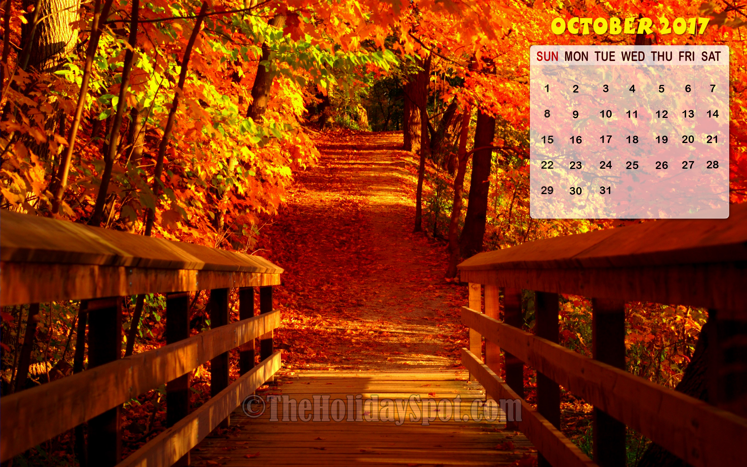 oktober kalender wallpaper,natur,baum,natürliche landschaft,herbst,blatt