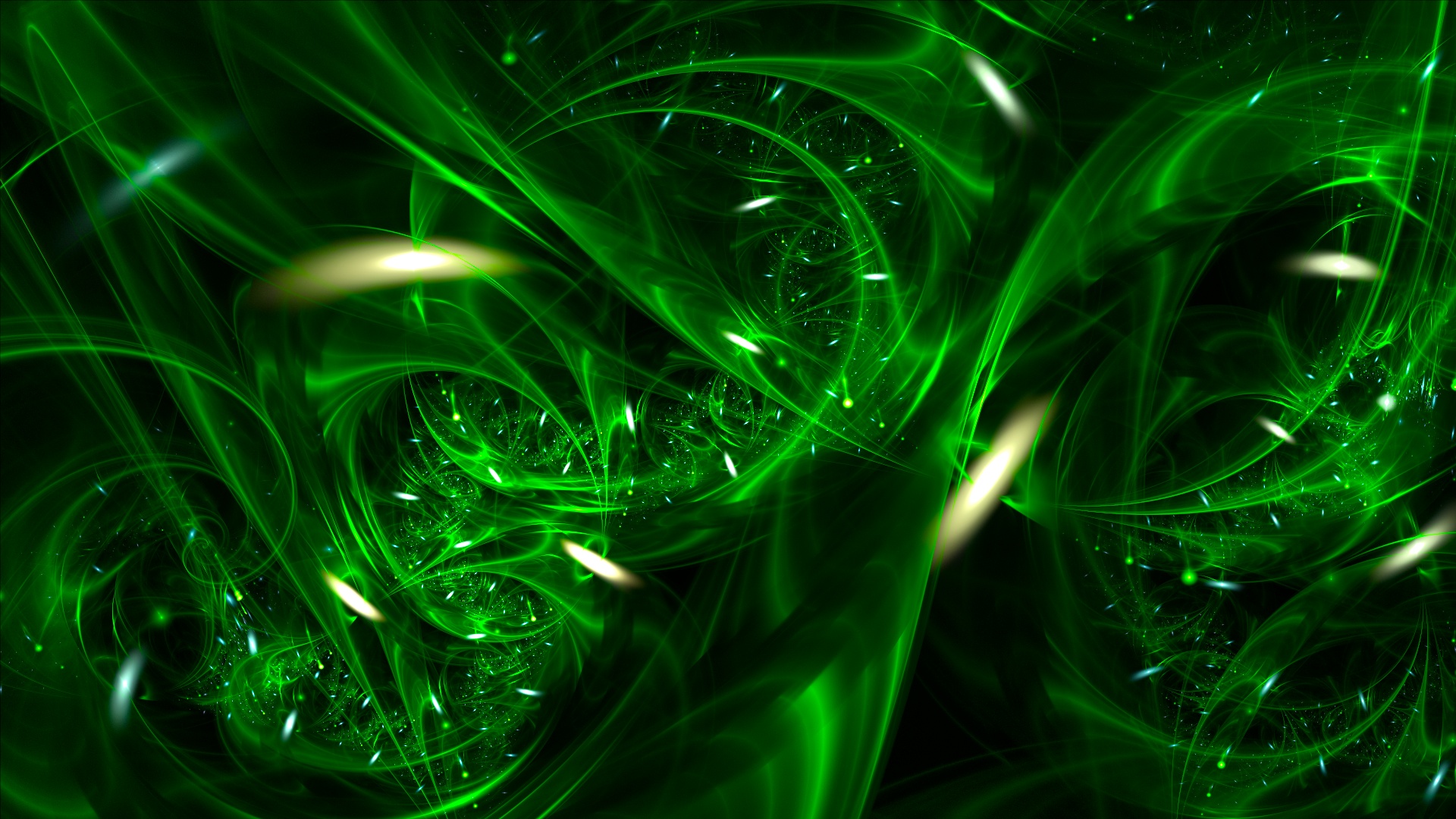 sfondo di jelly the youtuber,verde,leggero,acqua,arte frattale,tecnologia