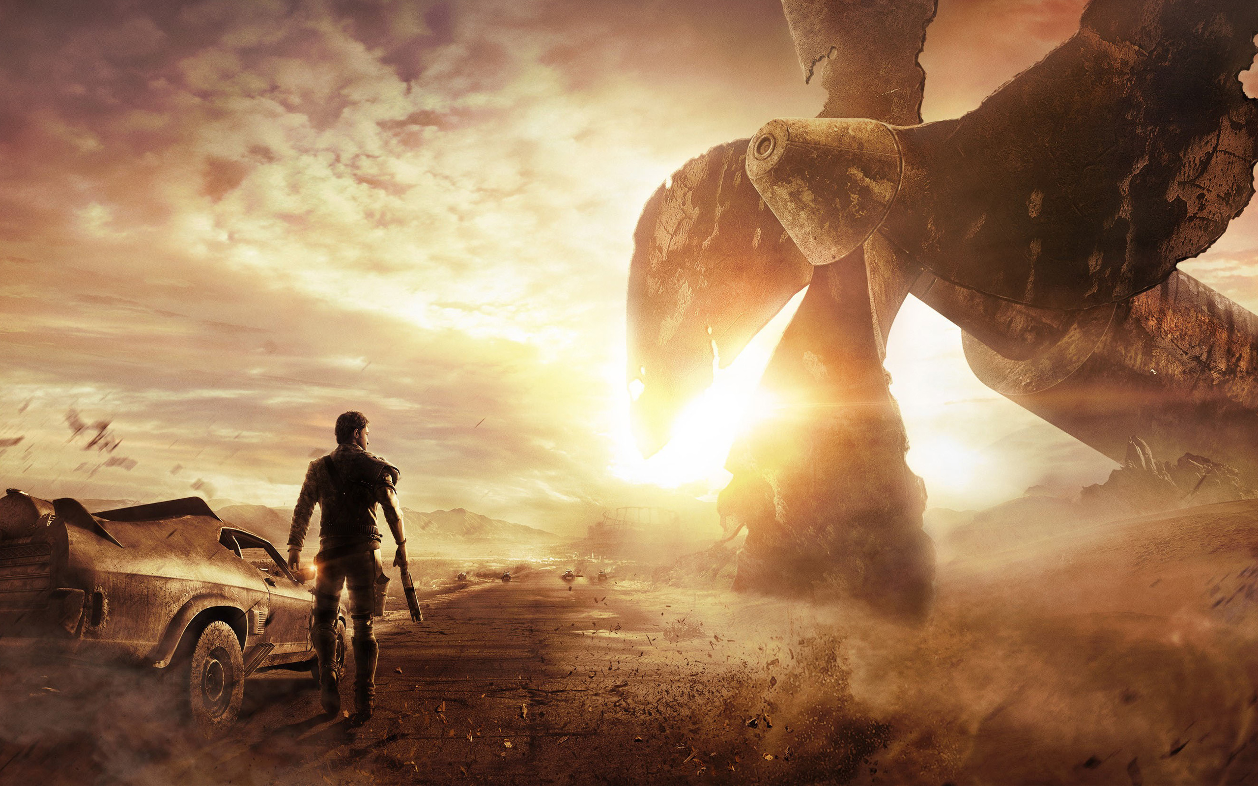 mad max wallpaper hd,sky,adventure game,human,vehicle,landscape