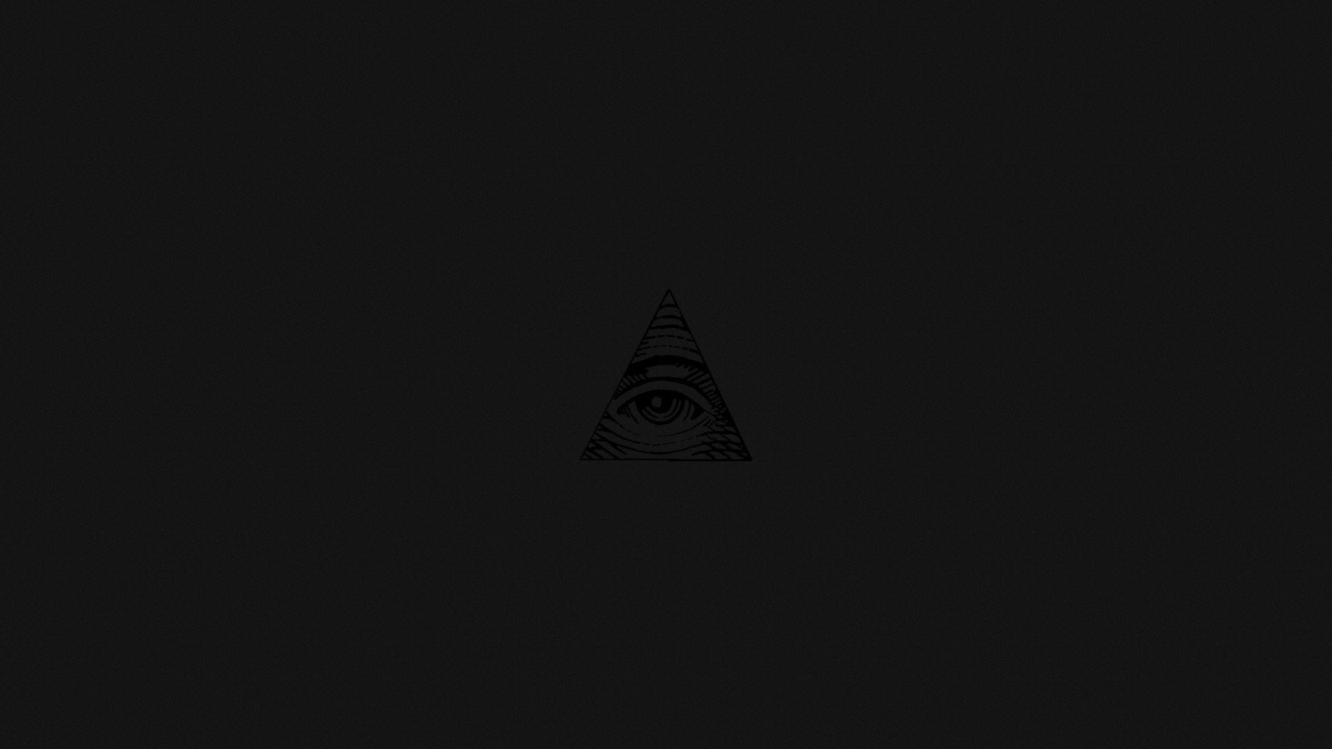 fondo de pantalla que todo lo ve,negro,blanco,oscuridad,triángulo,monocromo