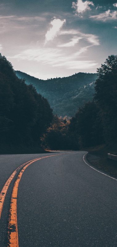 道路壁紙iphone,道路,空,アスファルト,高速道路,自然の風景