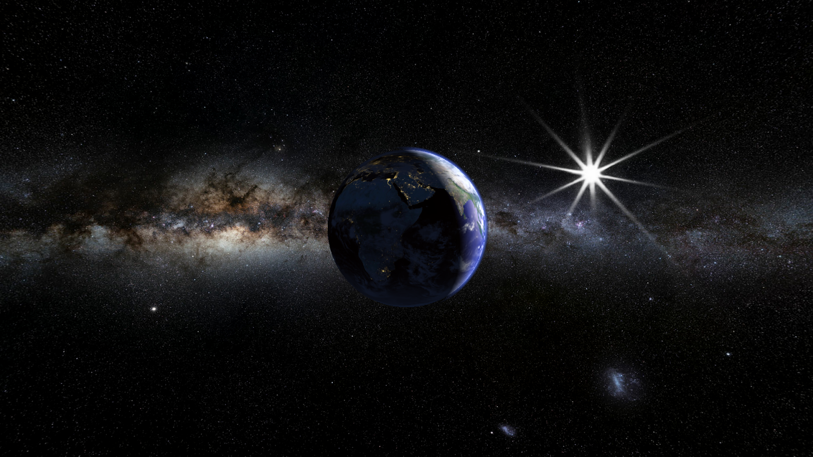 fond d'écran 3d terre,cosmos,objet astronomique,univers,espace,galaxie