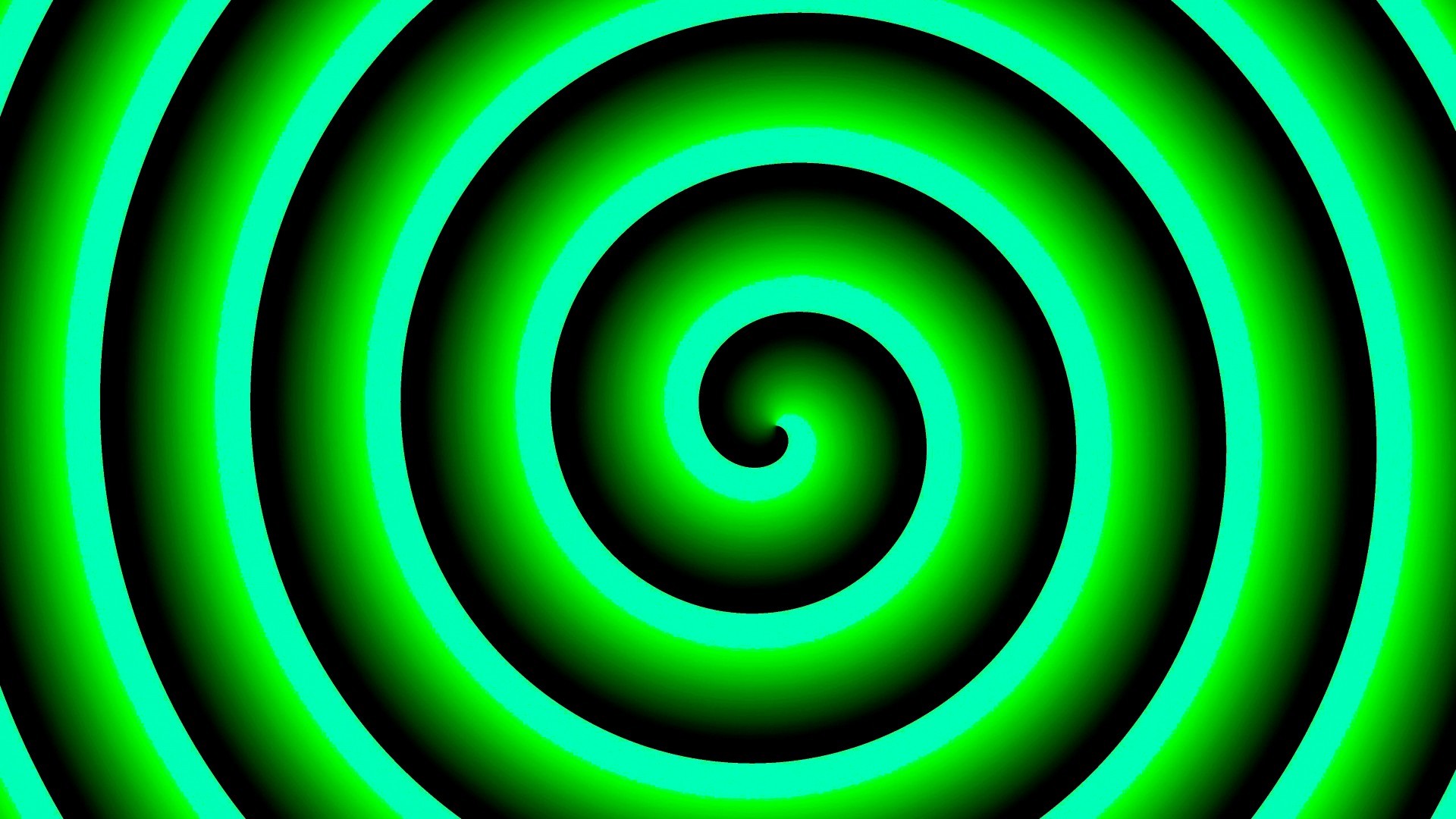 fondo de pantalla hipnótico,verde,espiral,vórtice,arte fractal,circulo