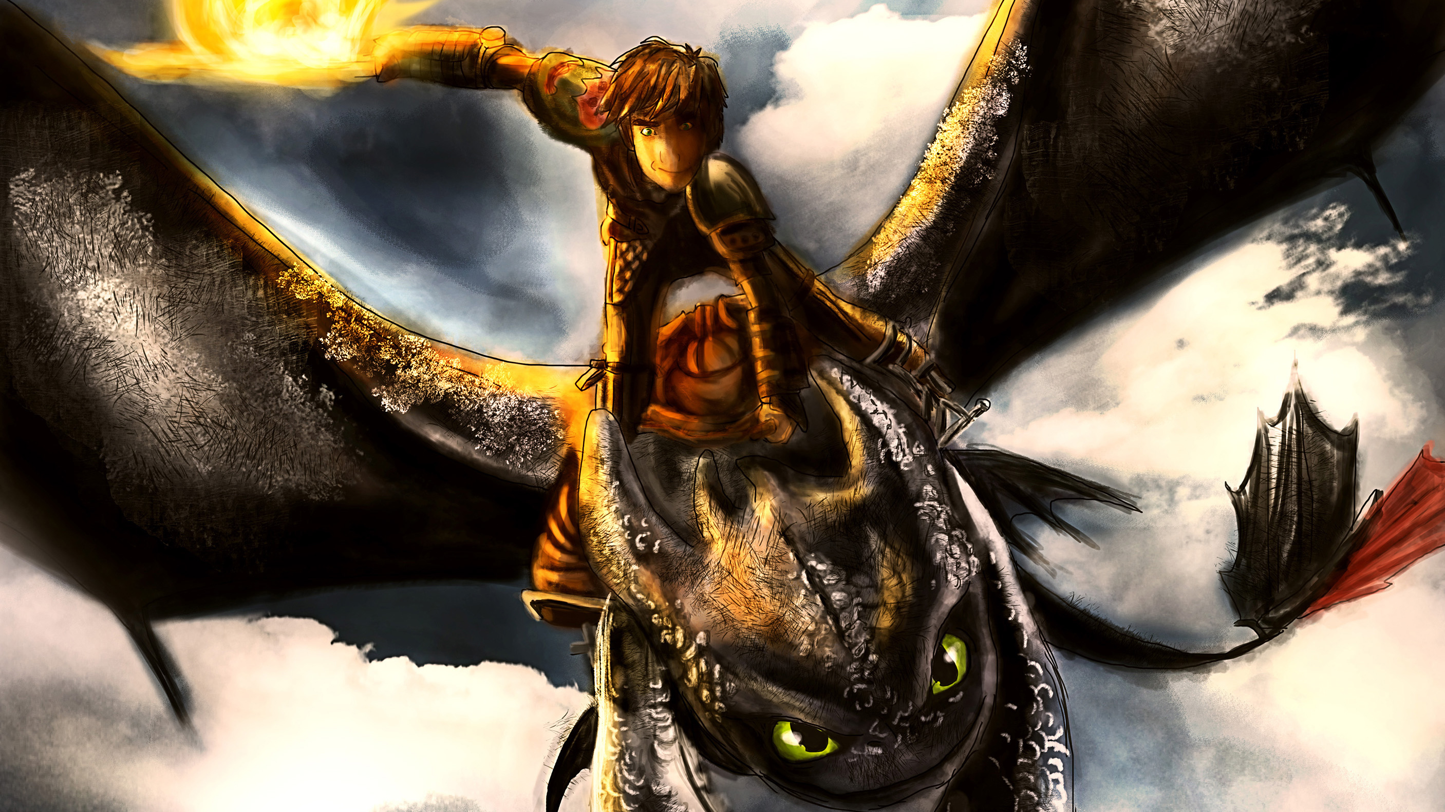 dragon fonds d'écran hd 1366x768,oeuvre de cg,dragon,démon,personnage fictif,créature mythique