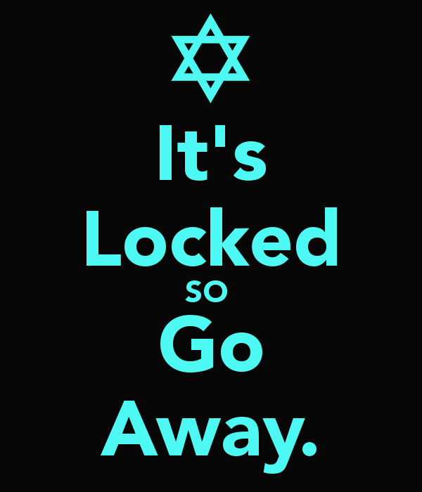 it's locked go away wallpaper,text,font,turquoise,teal,logo