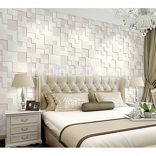 wallpaper in bedroom on one wall,wall,furniture,bedroom,room,wallpaper