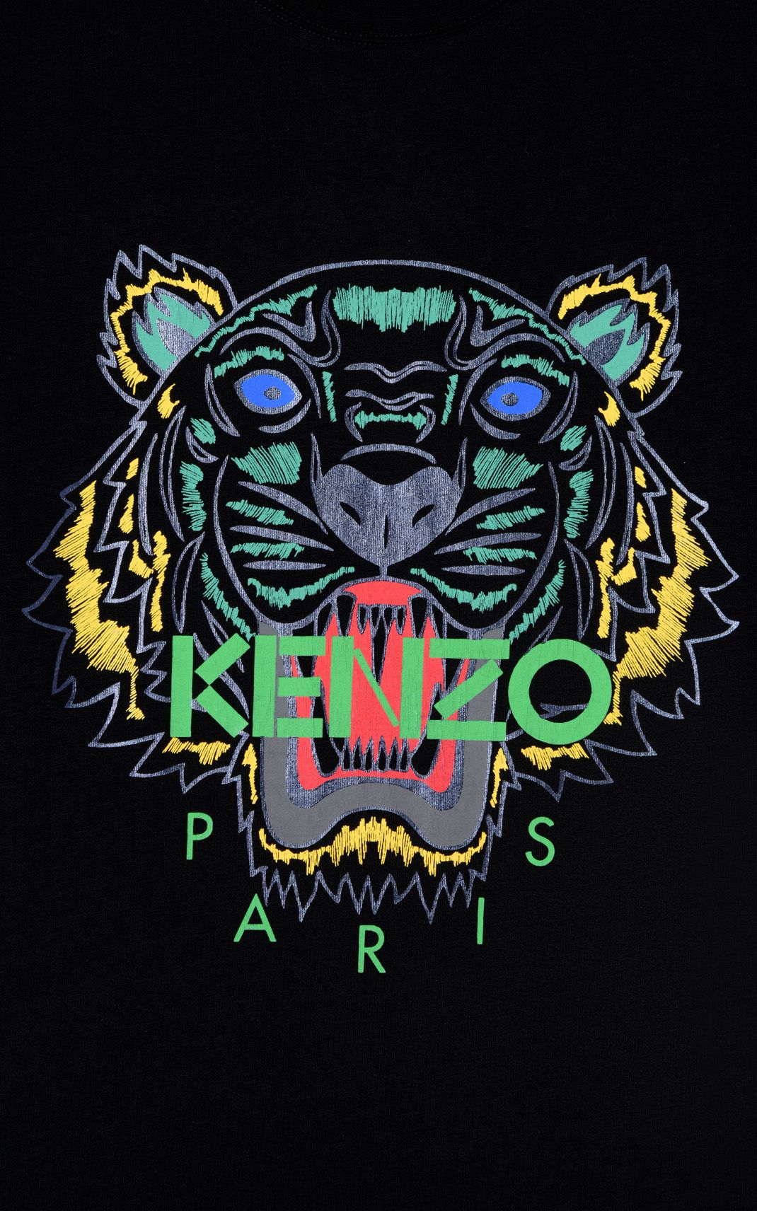 kenzo wallpaper,t shirt,illustration,felidae,top,logo