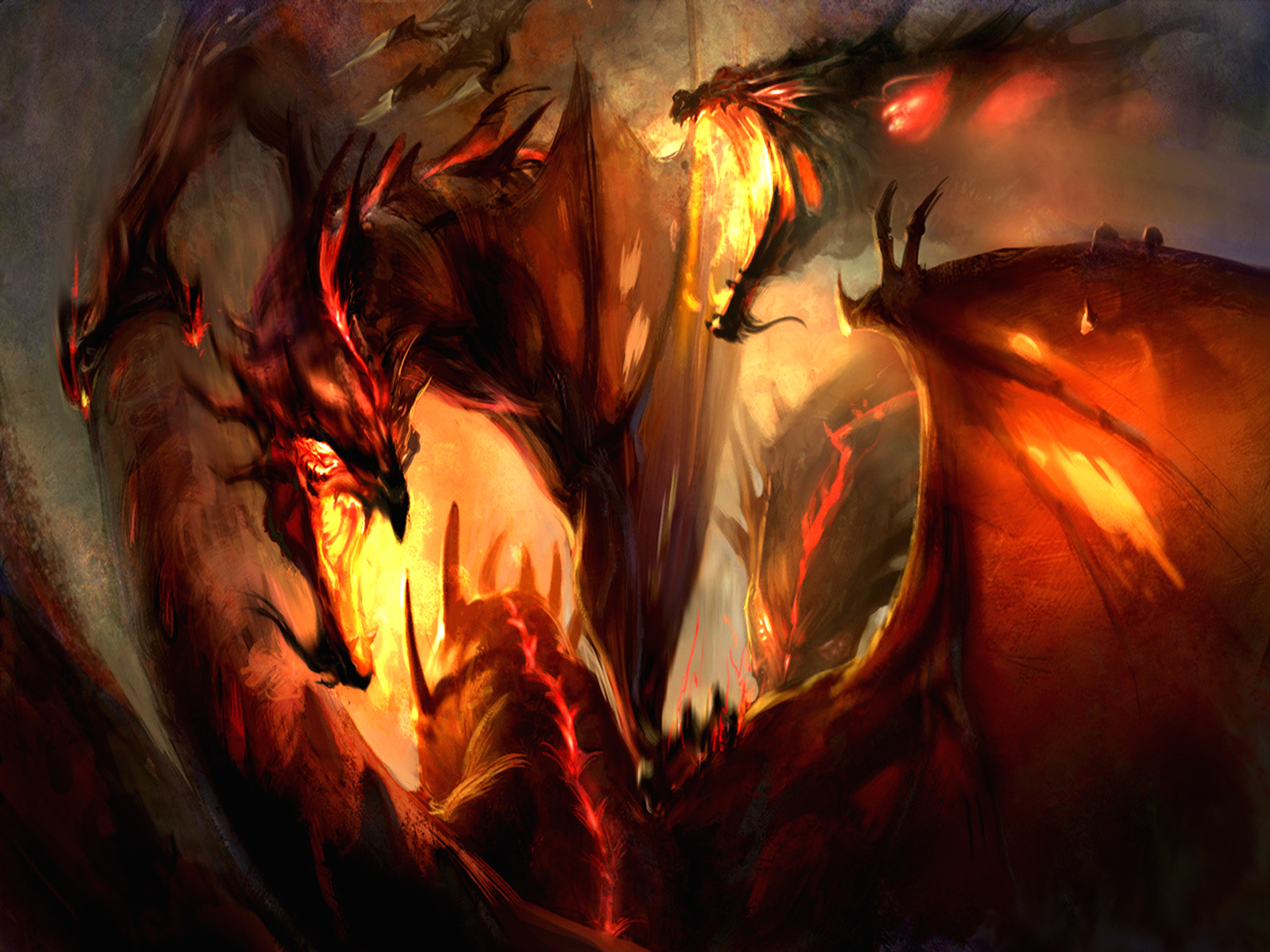 meilleur fond d'écran de dragon,démon,oeuvre de cg,personnage fictif,illustration,chaleur