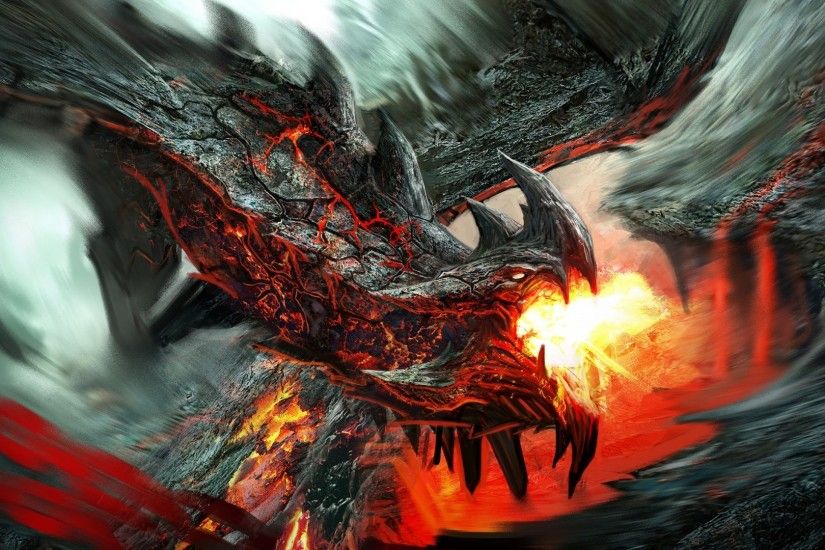 best dragon wallpaper,action adventure game,dragon,geological phenomenon,cg artwork,demon