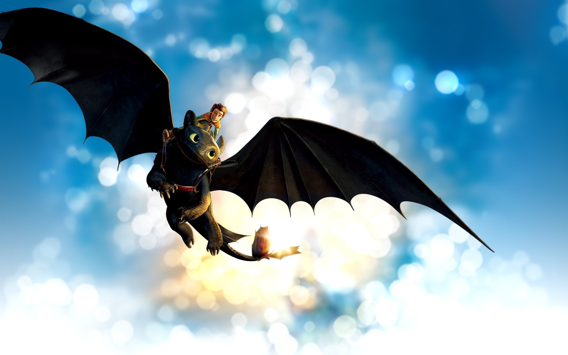 come addestrare il tuo drago hd wallpaper,cielo,cartone animato,personaggio fittizio,cg artwork,illustrazione