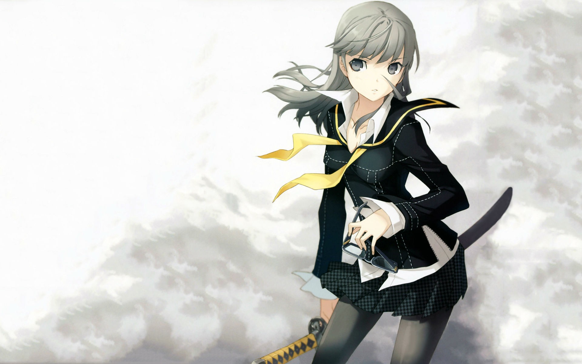 sfondo del telefono persona 4,cartone animato,anime,cg artwork,capelli neri,illustrazione