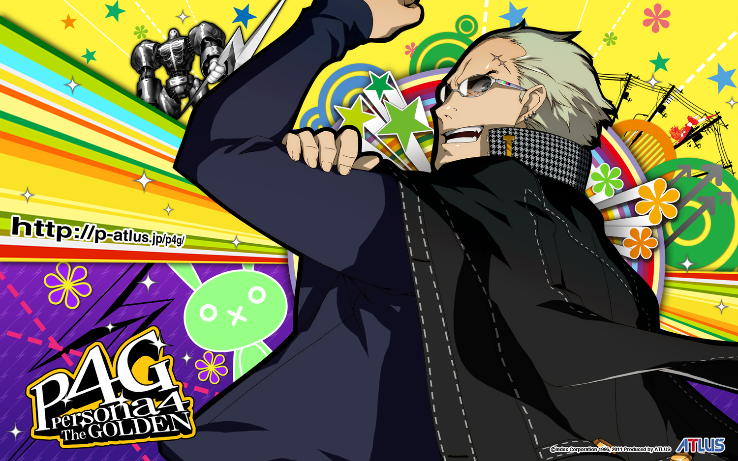 persona 4 golden wallpaper,cartoon,graphic design,illustration,anime,fictional character