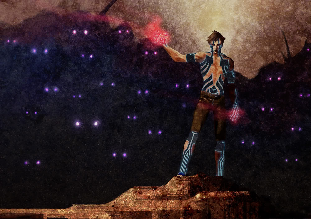 shin megami tensei wallpaper,action adventure game,purple,space,screenshot,darkness