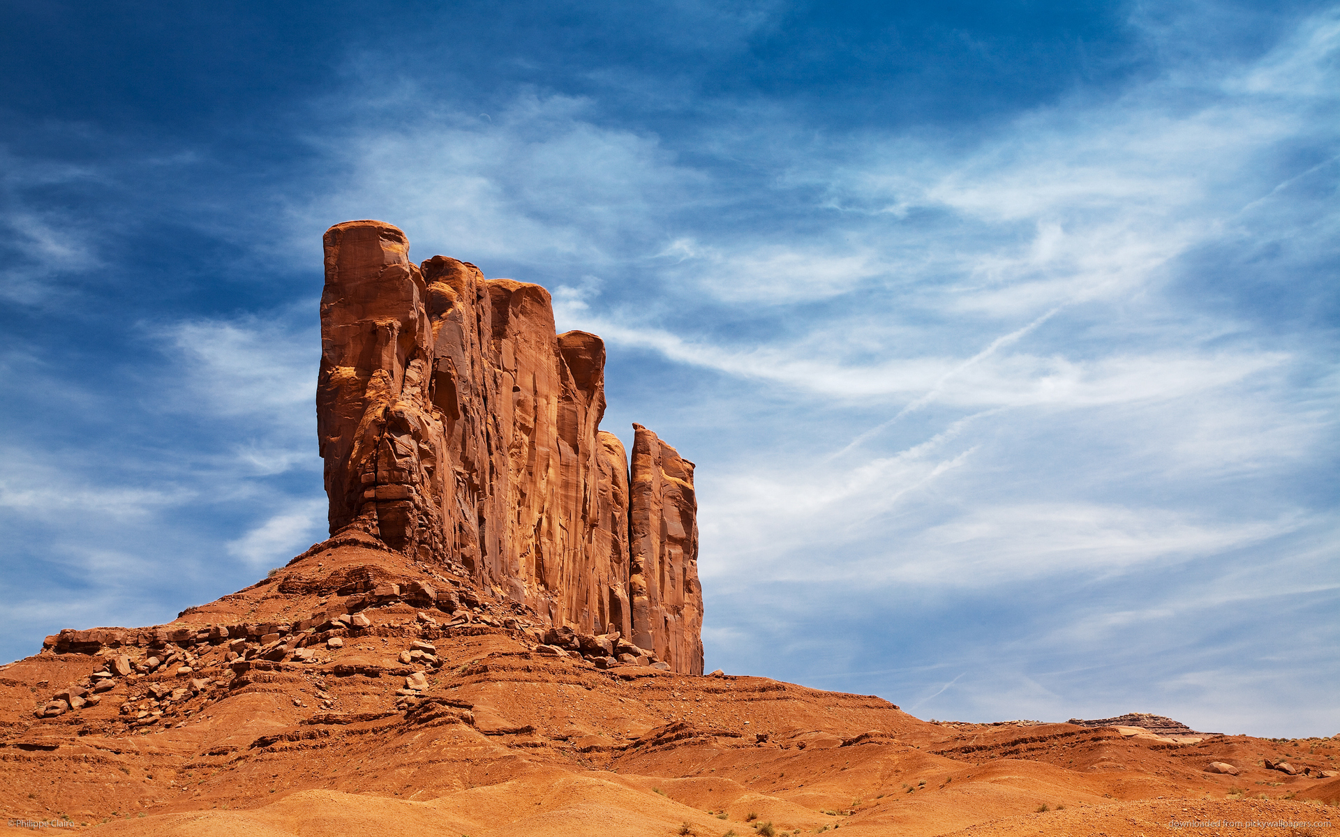 fond d'écran navajo,roche,formation,ciel,butte,paysage naturel