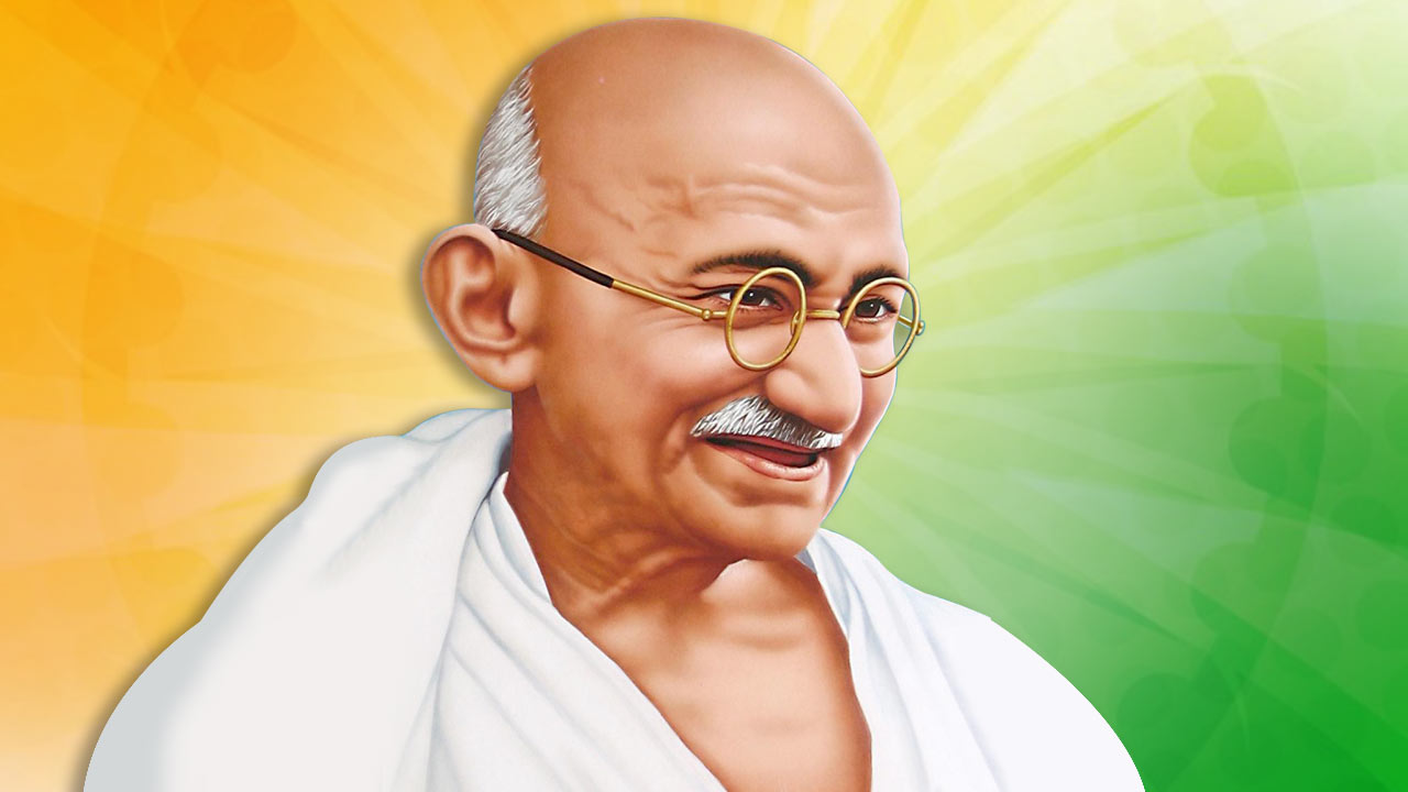 mahatma gandhi hd wallpaper,viso,testa,fronte,bicchieri,illustrazione