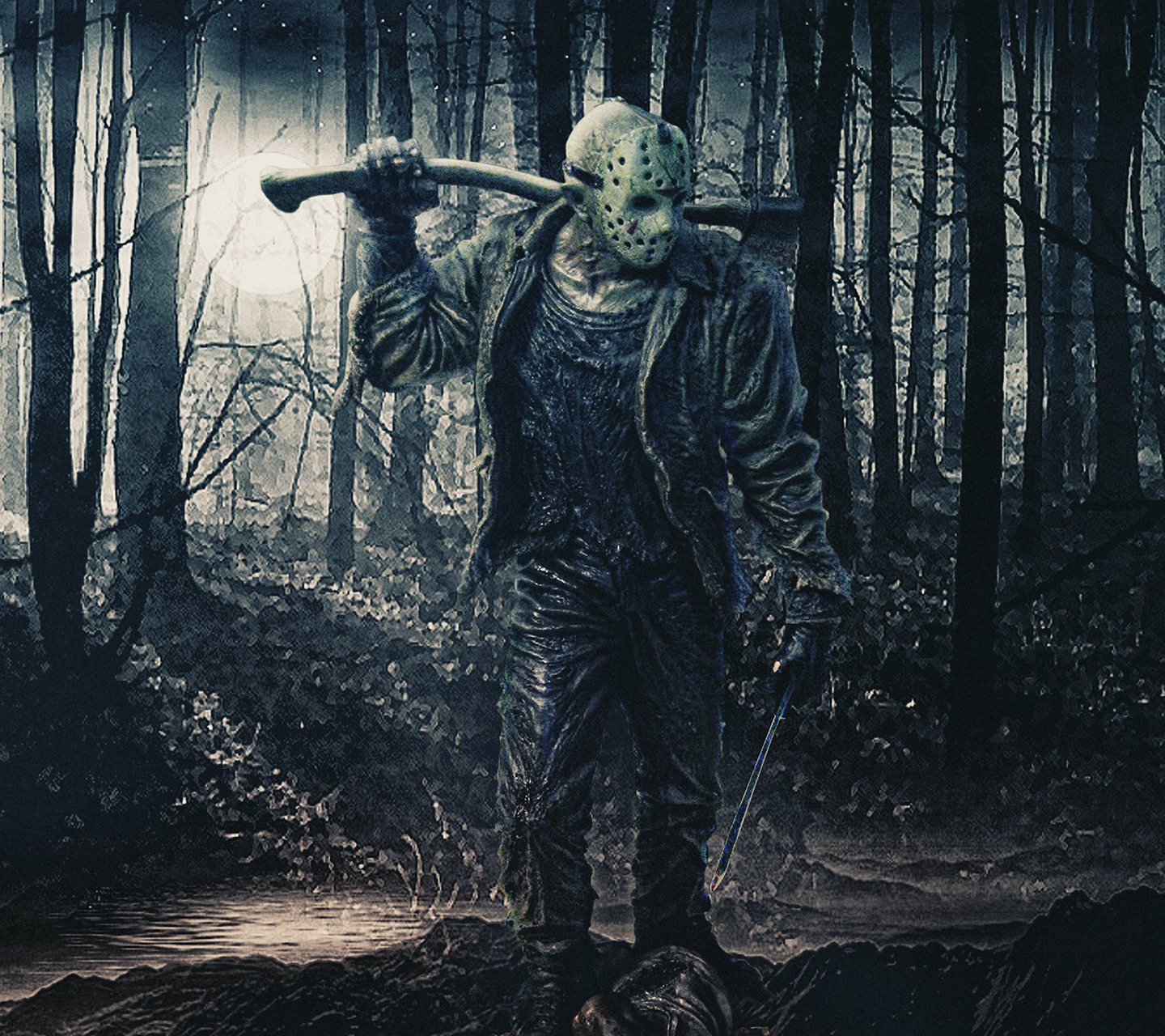 jason voorhees wallpaper hd,tree,photography,forest