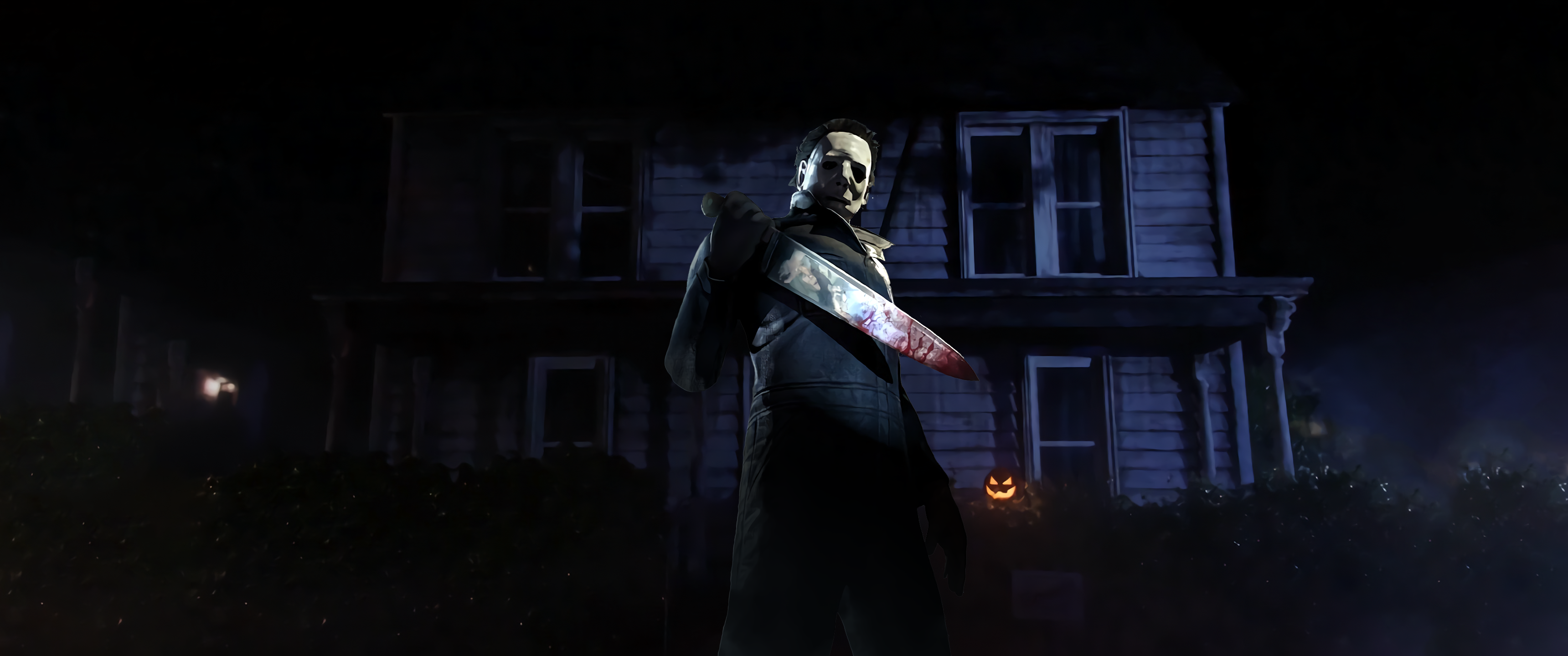 michael myers live wallpaper,darkness,photograph,light,fiction,snapshot