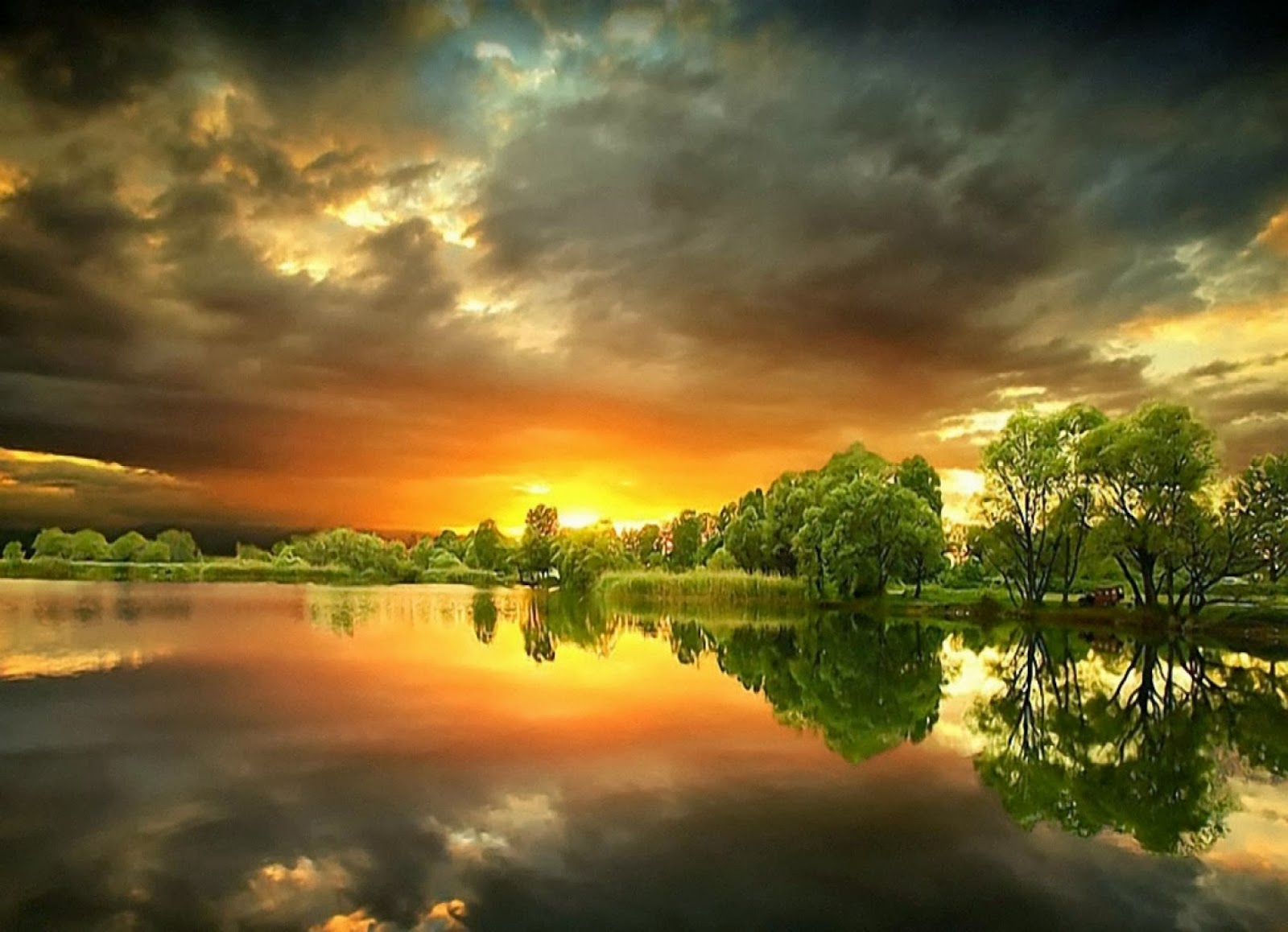 fb의 아름다운 월페이퍼,하늘,자연,자연 경관,반사,물