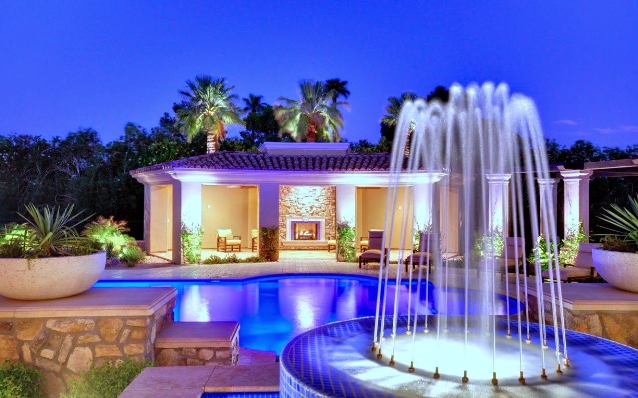 monde beau fond d'écran,propriété,éclairage,bleu majorelle,bâtiment,fontaine