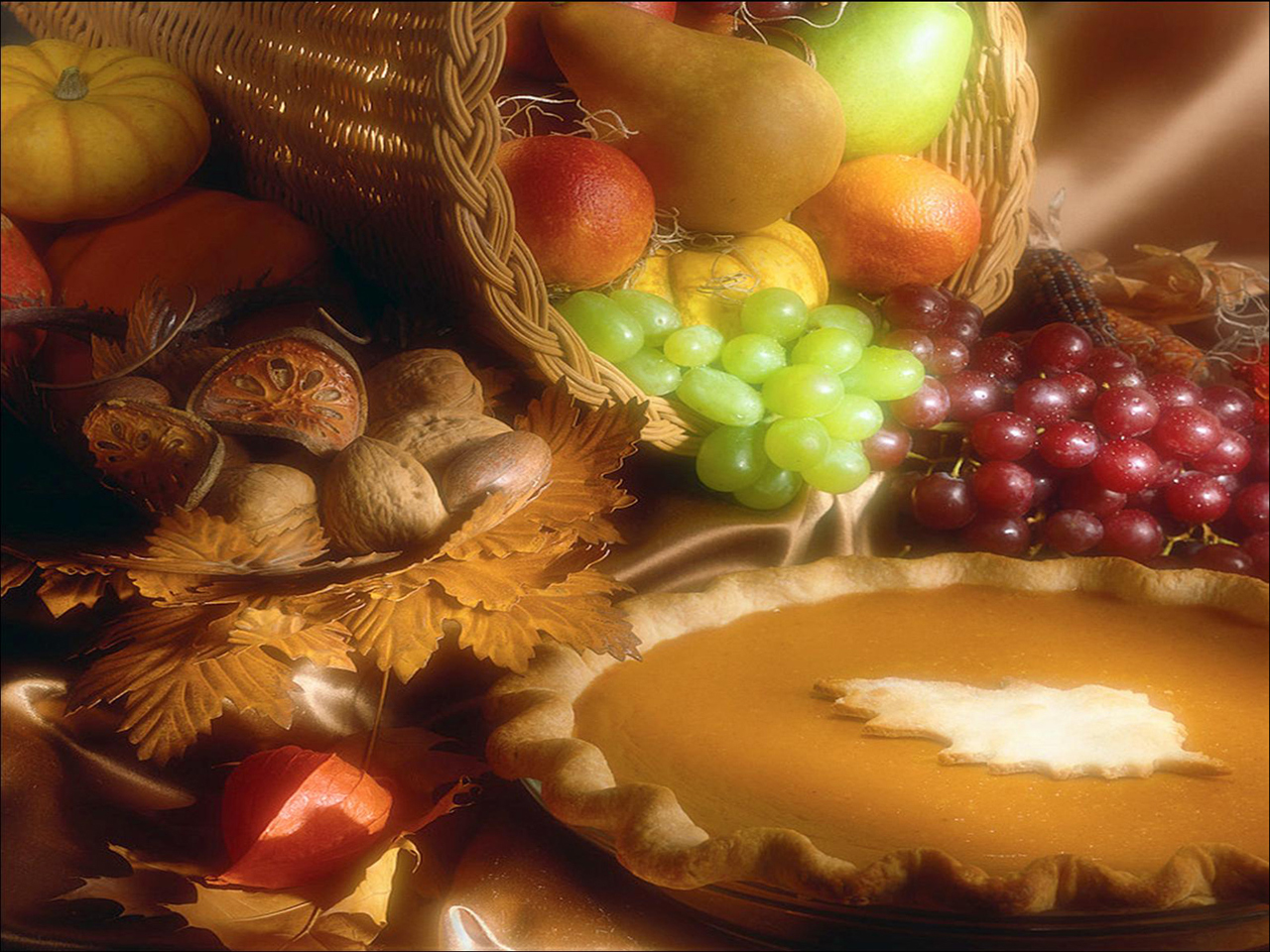 Thanksgiving Bounty- WallpaperUse