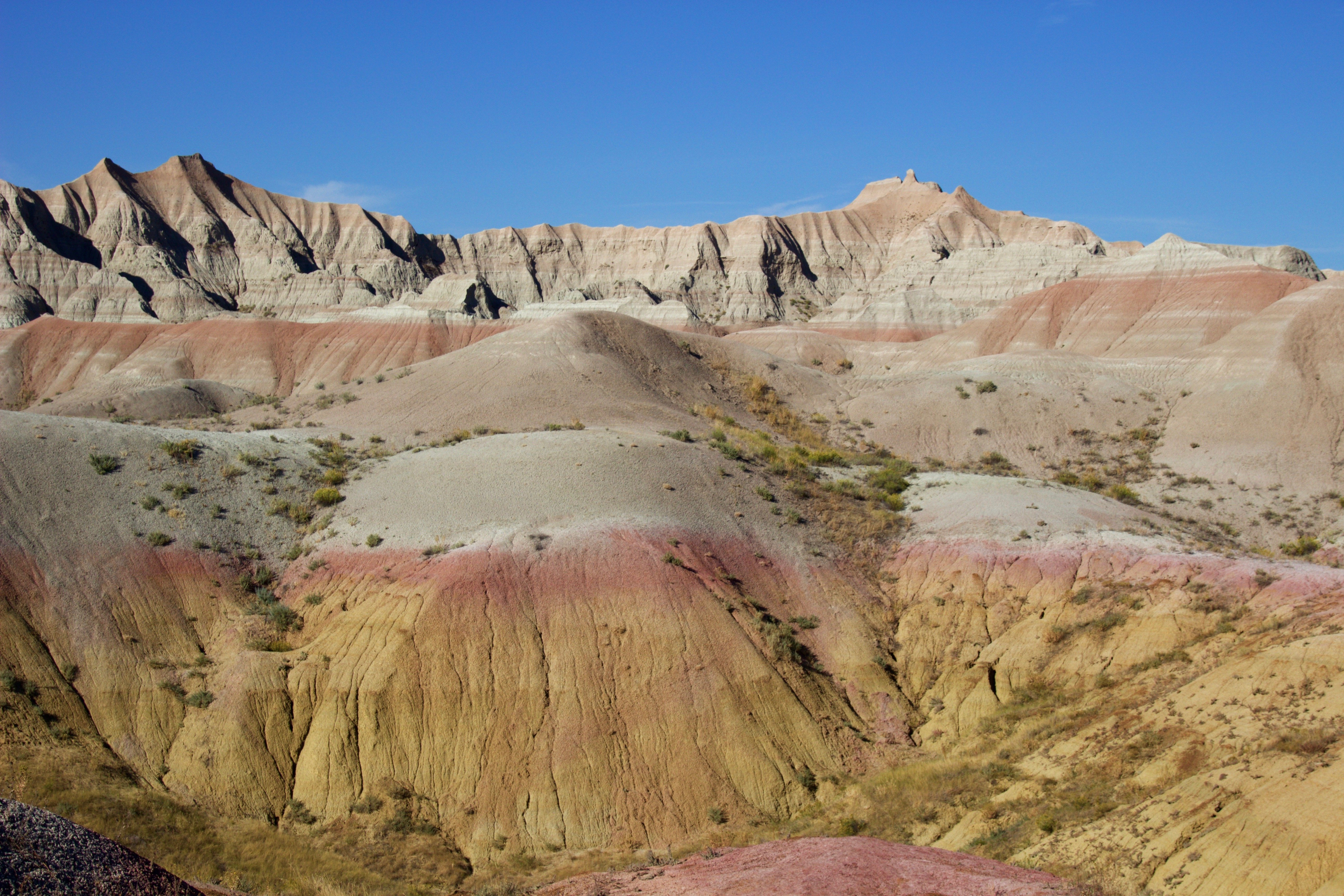 badlands wallpaper,badlands,mountainous landforms,formation,rock,natural landscape