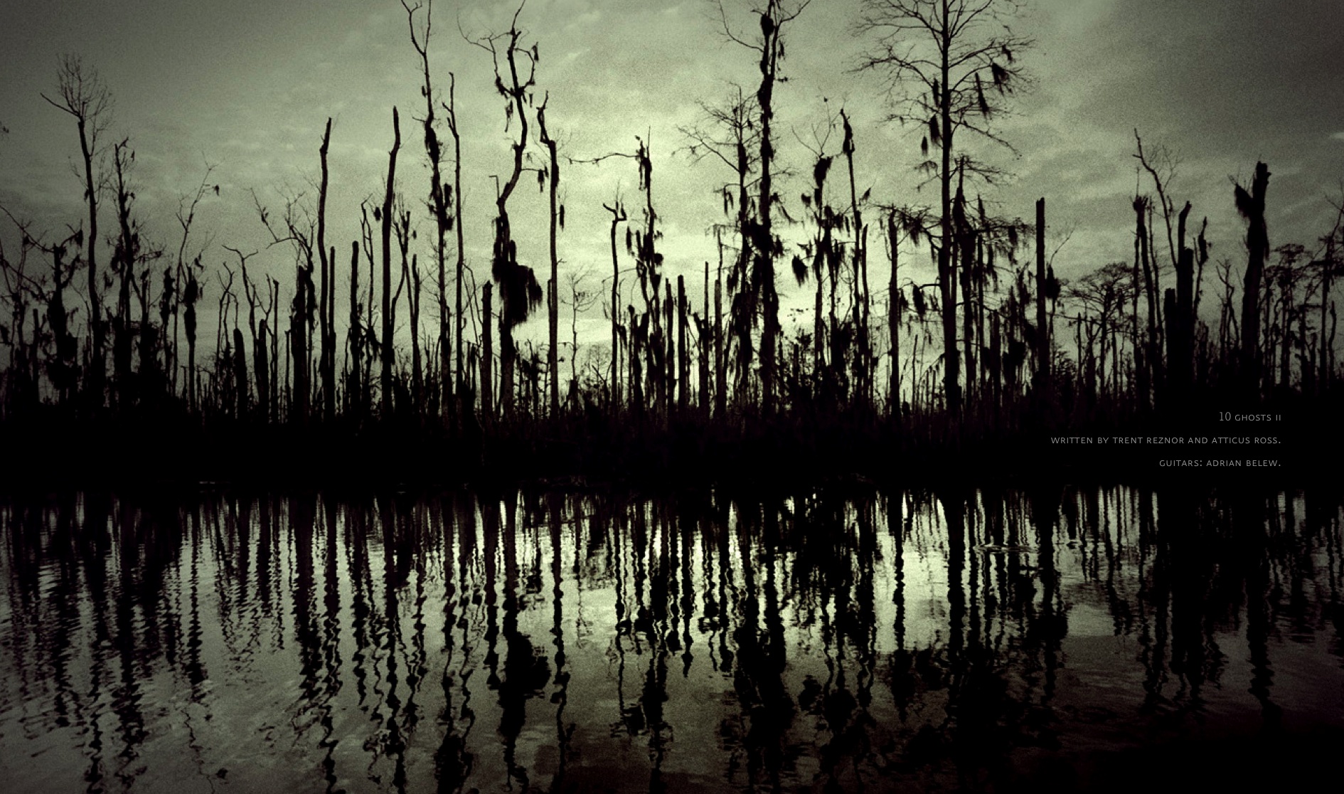 nine inch nails wallpaper,reflection,nature,natural landscape,tree,bayou