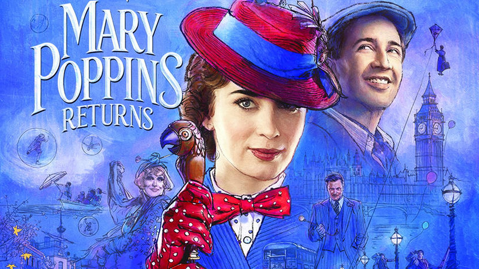mary poppins wallpaper,movie,album cover,poster,illustration,art