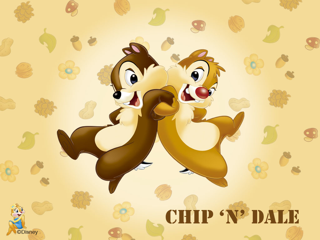 chip n dale wallpaper,cartoon,animated cartoon,illustration,art,animation