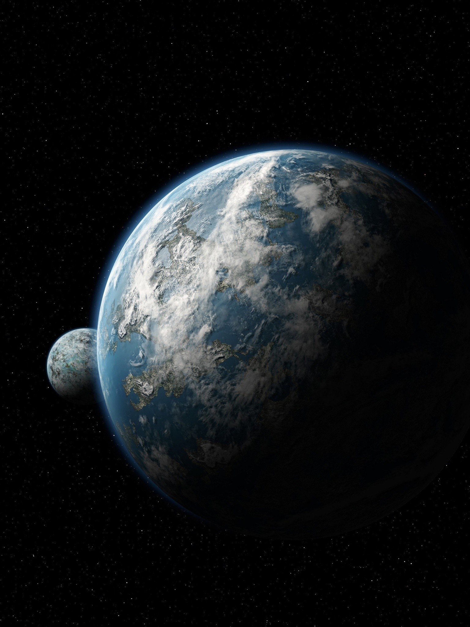 맥 갤럭시 벽지,행성,대기권 밖,분위기,천체,지구