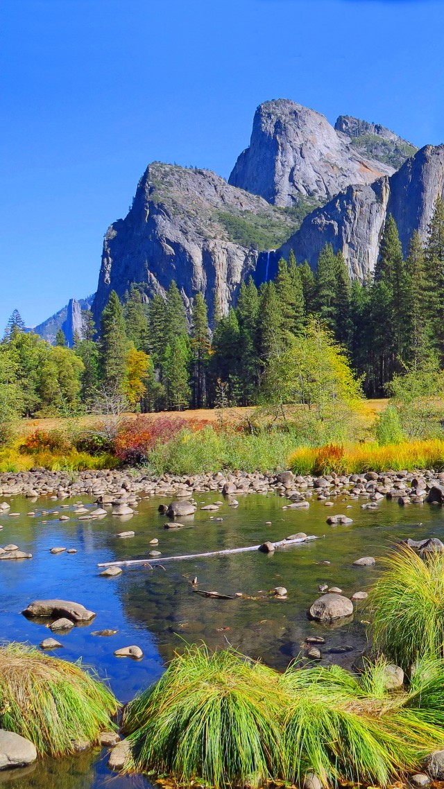 fondo de pantalla de apple yosemite,paisaje natural,naturaleza,montaña,tarn,río de montaña