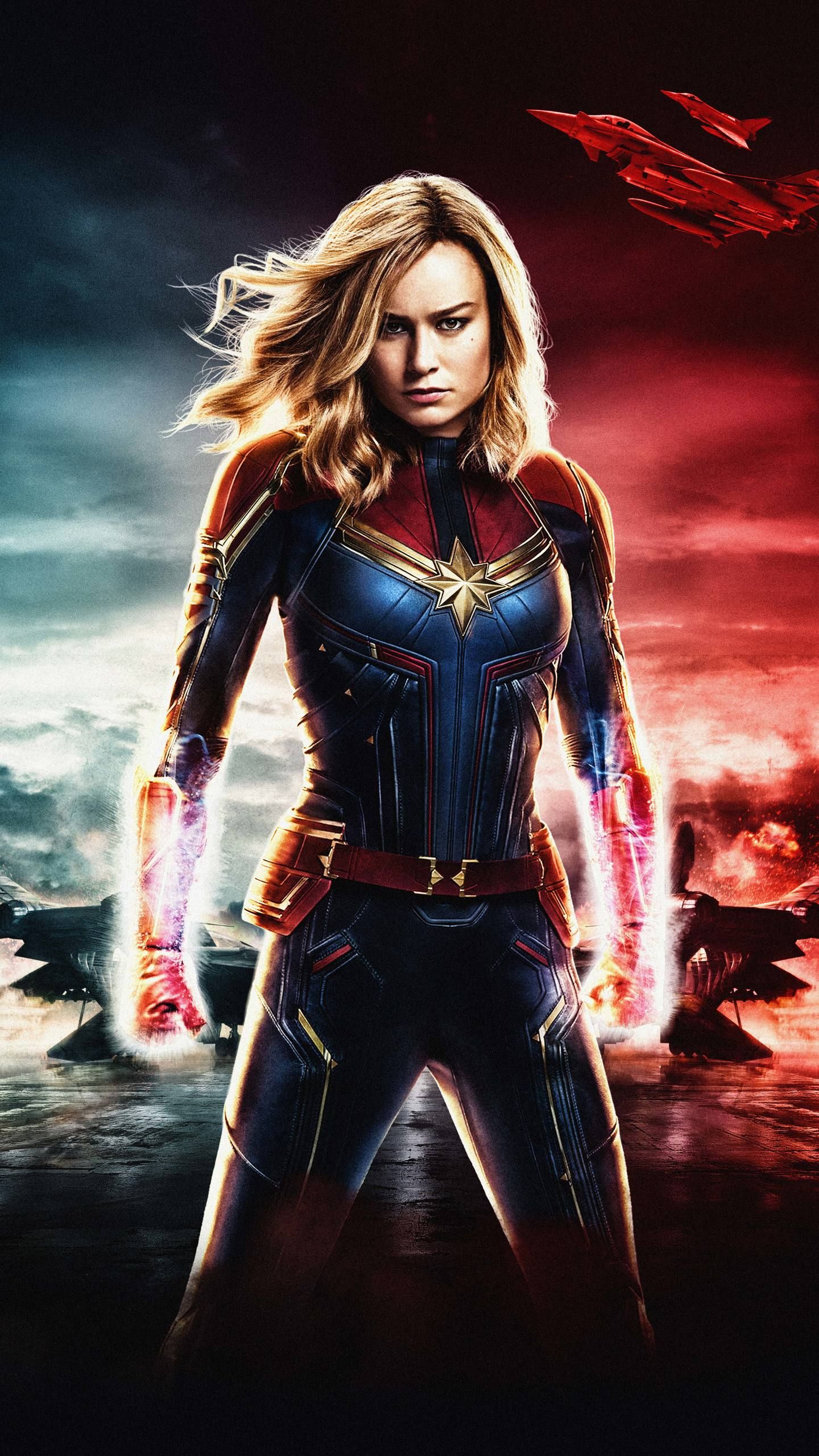 captain marvel wallpaper,superhero,fictional character,cg artwork,movie