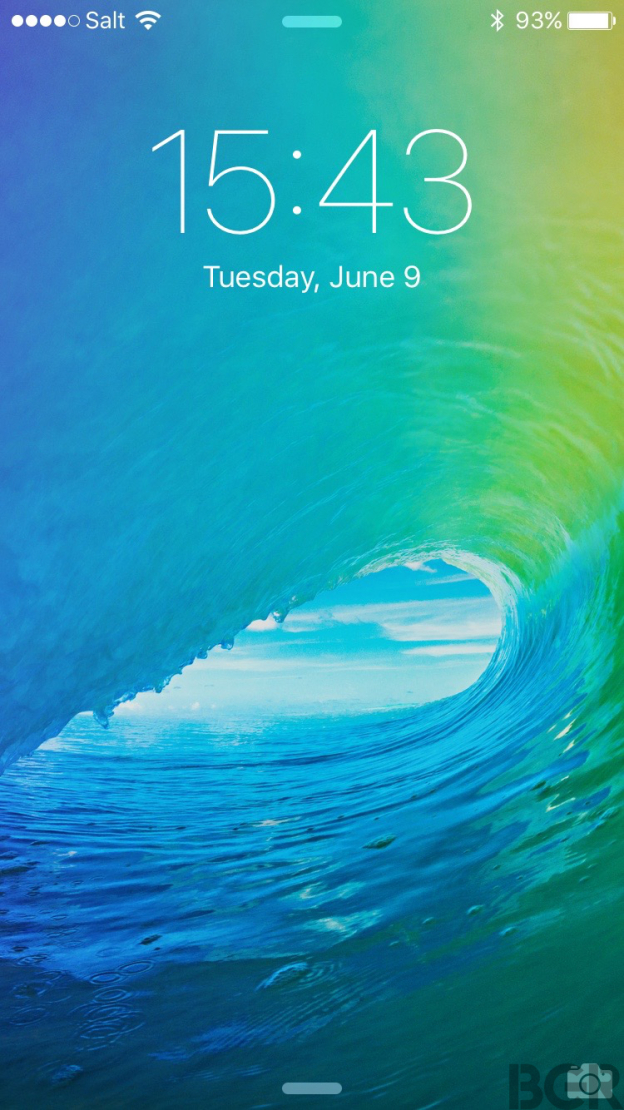 ios 9 beta wallpaper,wasser,welle,ozean,wasservorräte,text