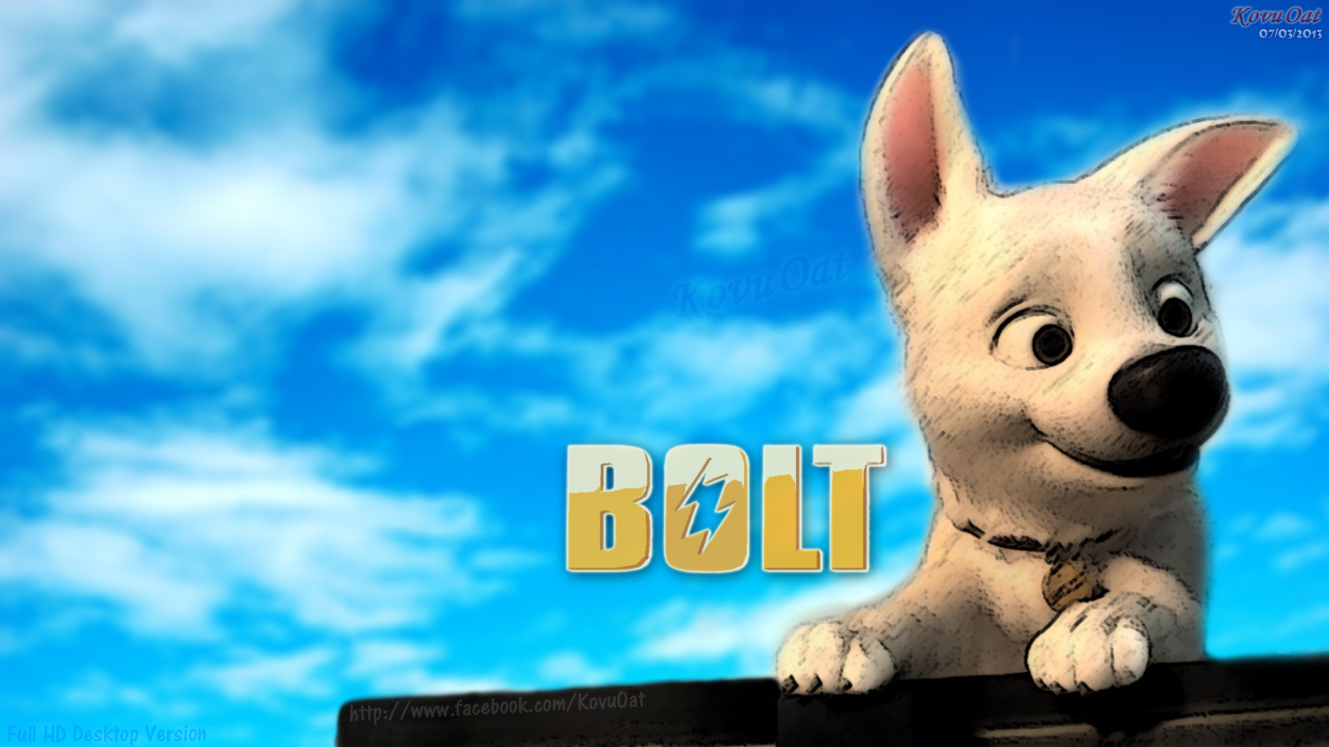 bolt wallpaper,animated cartoon,fennec fox,canidae,cartoon,sky