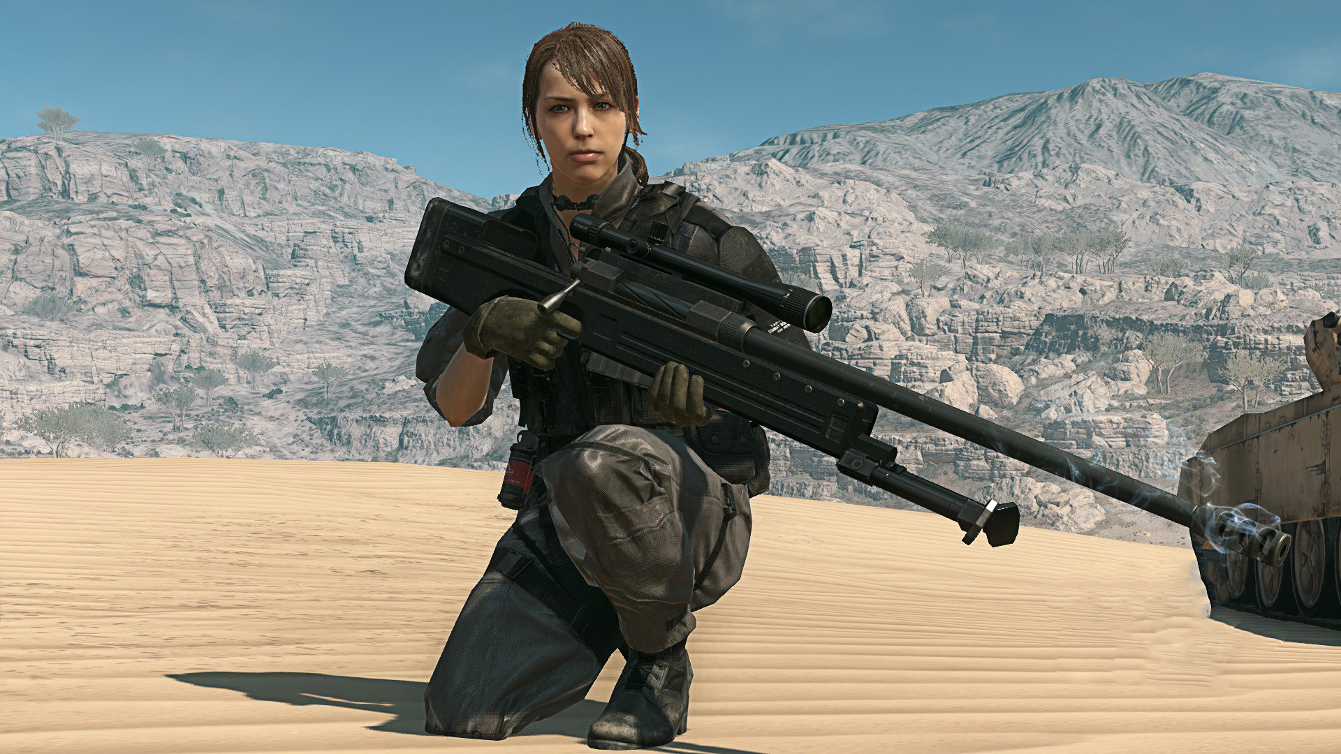 quiet wallpaper,gun,soldier,machine gun,games,screenshot