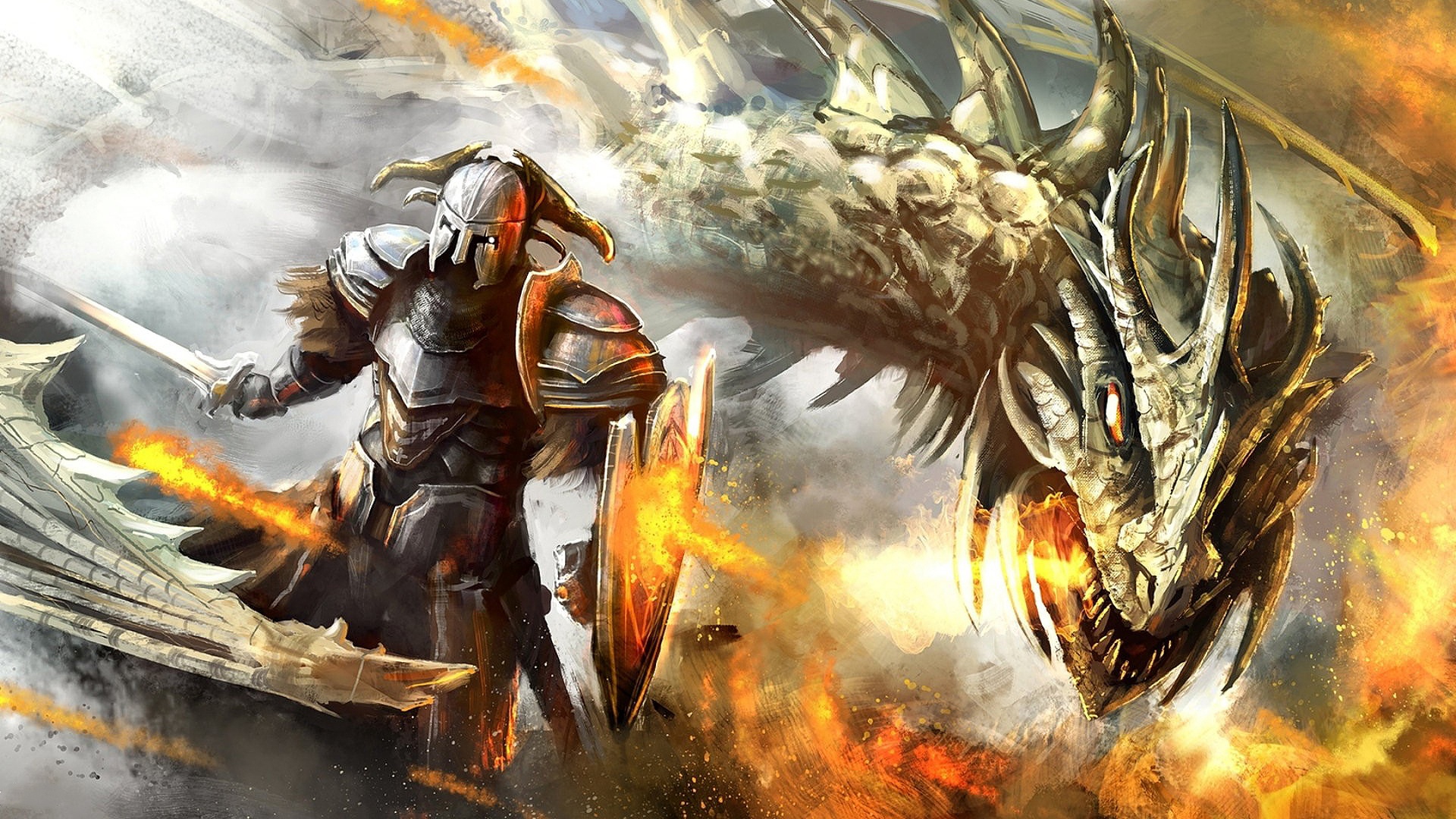 dragon knight wallpaper,action adventure game,cg artwork,pc game,strategy video game,warlord