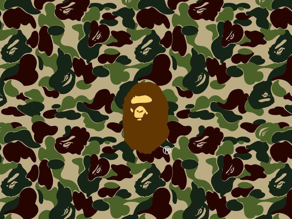 bathing ape fondos de pantalla hd,camuflaje militar,modelo,verde,camuflaje,diseño