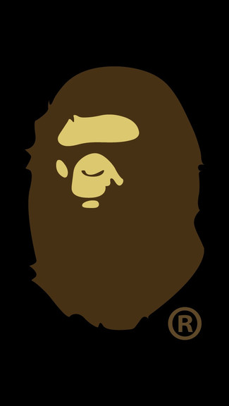 bape affe tapete,karikatur,illustration,animation,t shirt,lächeln