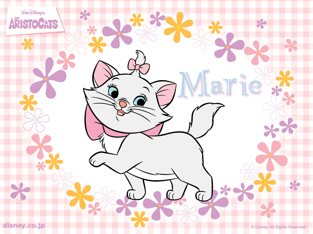 carta da parati marie,rosa,cartone animato,linea,clipart,modello