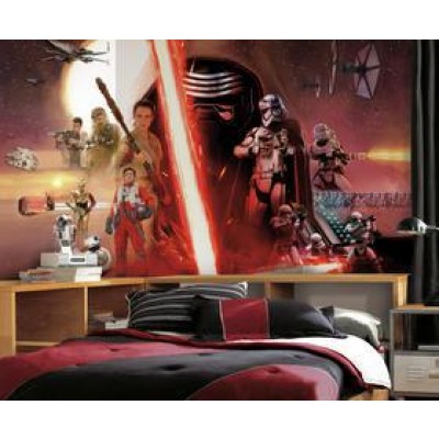 star wars wallpaper for walls,wall,wallpaper,mural,fictional character,room
