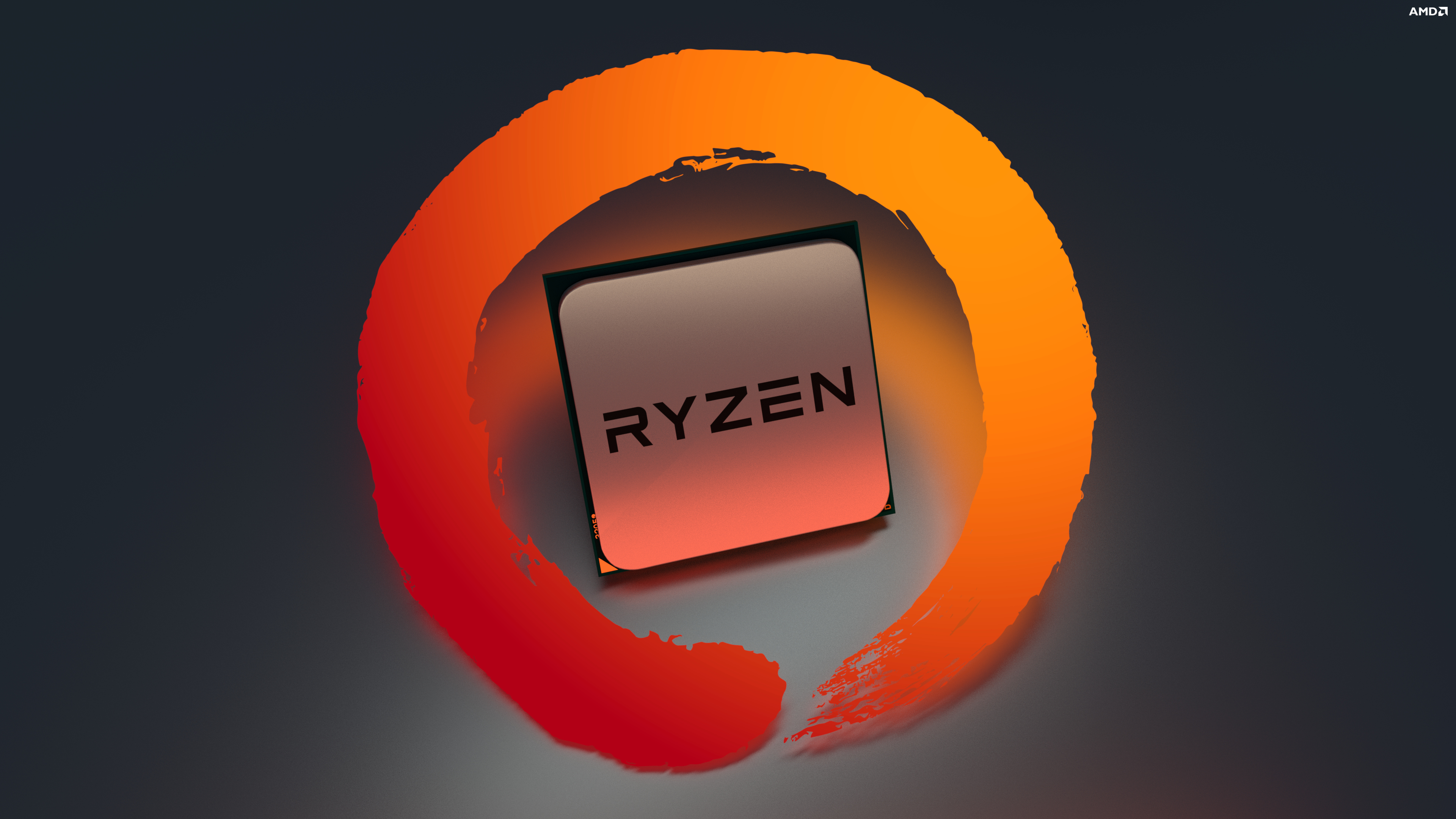 amd wallpaper 4k,orange,red,text,circle,font