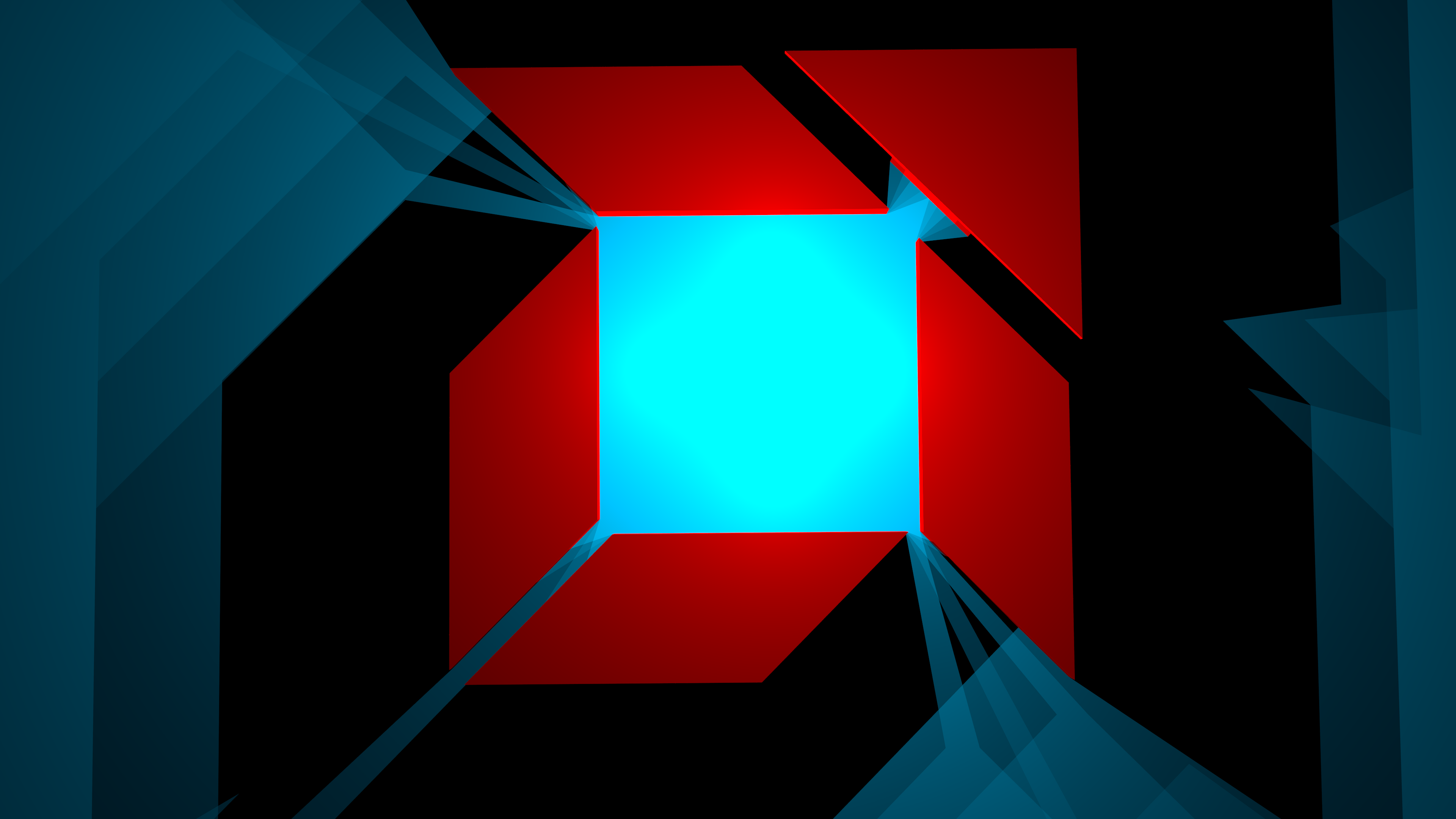 amd wallpaper 4k,blue,red,line,graphic design,electric blue