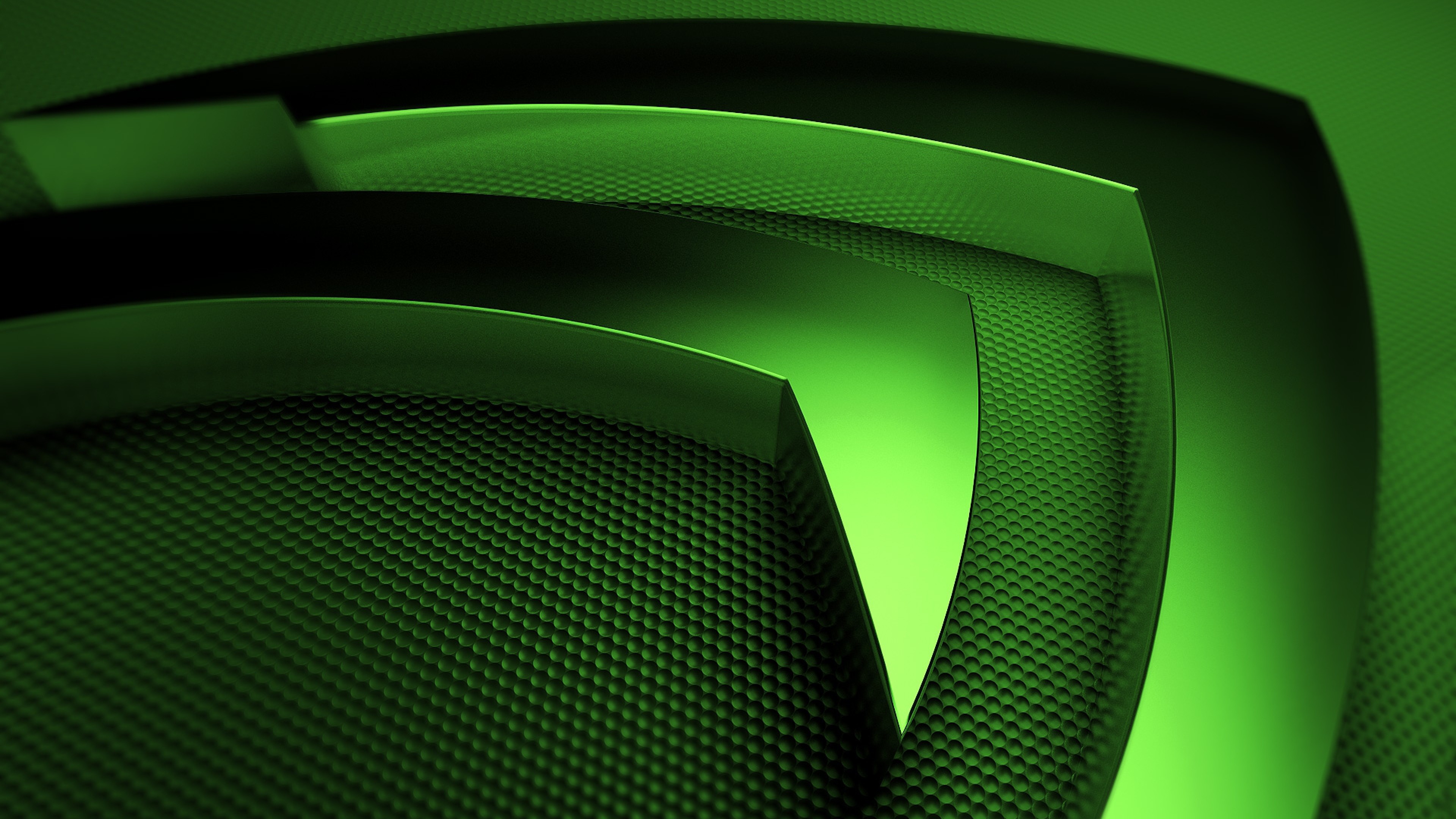 nvidia wallpaper 4k,green,automotive design,font,personal protective equipment,macro photography
