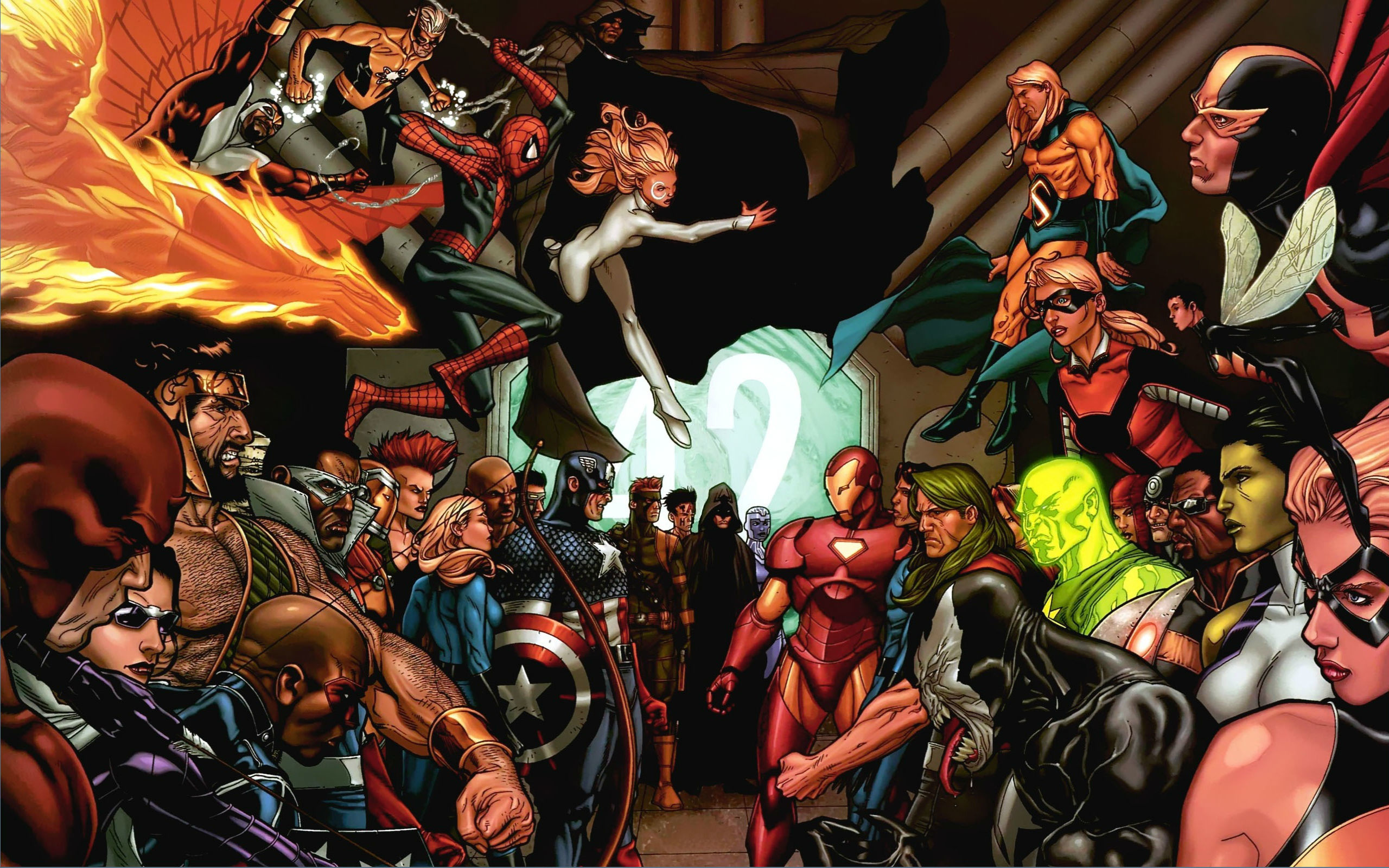 marvel civil war wallpaper,fictional character,fiction,comics,art,illustration