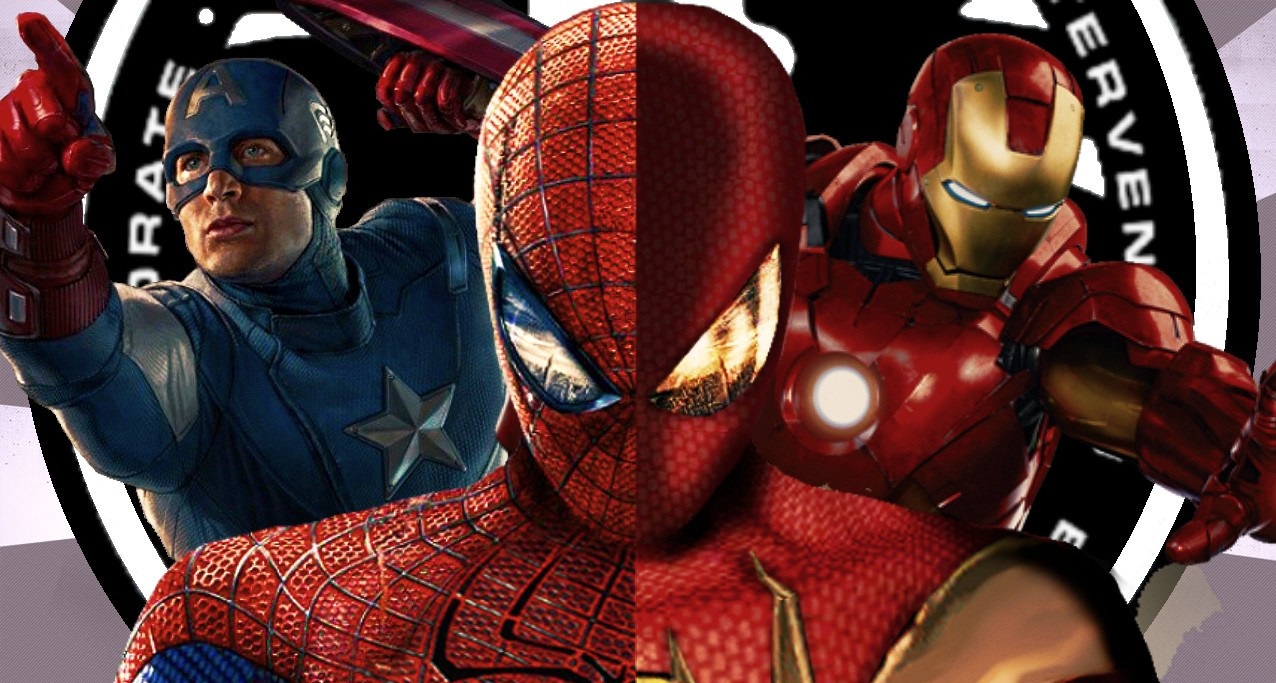 marvel civil war wallpaper,superhéroe,personaje de ficción,hombre araña,héroe,ficción